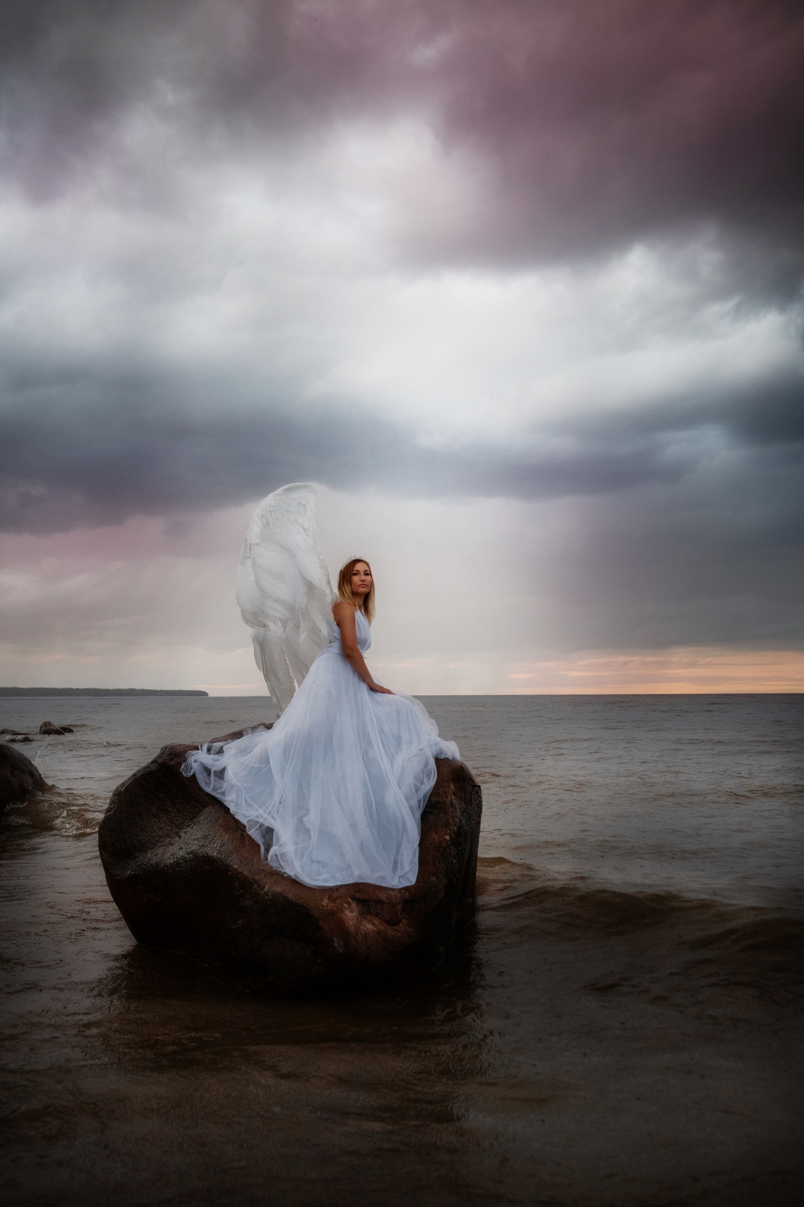 Фотосессия в образе Ангела для Татьяны. Фотограф в Санкт-Петербурге и Ленинградской области Катя Нугу