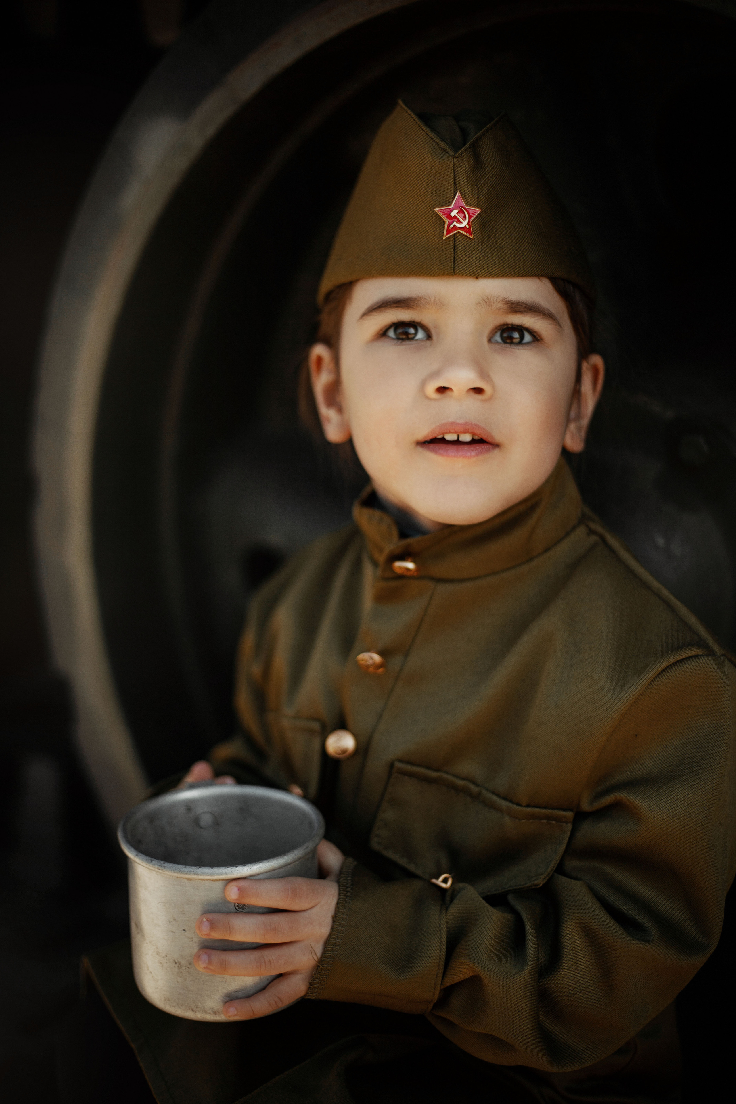 Детская фотосессия в военном стиле. Фотограф в Санкт-Петербурге и Ленинградской области Катя Нугу