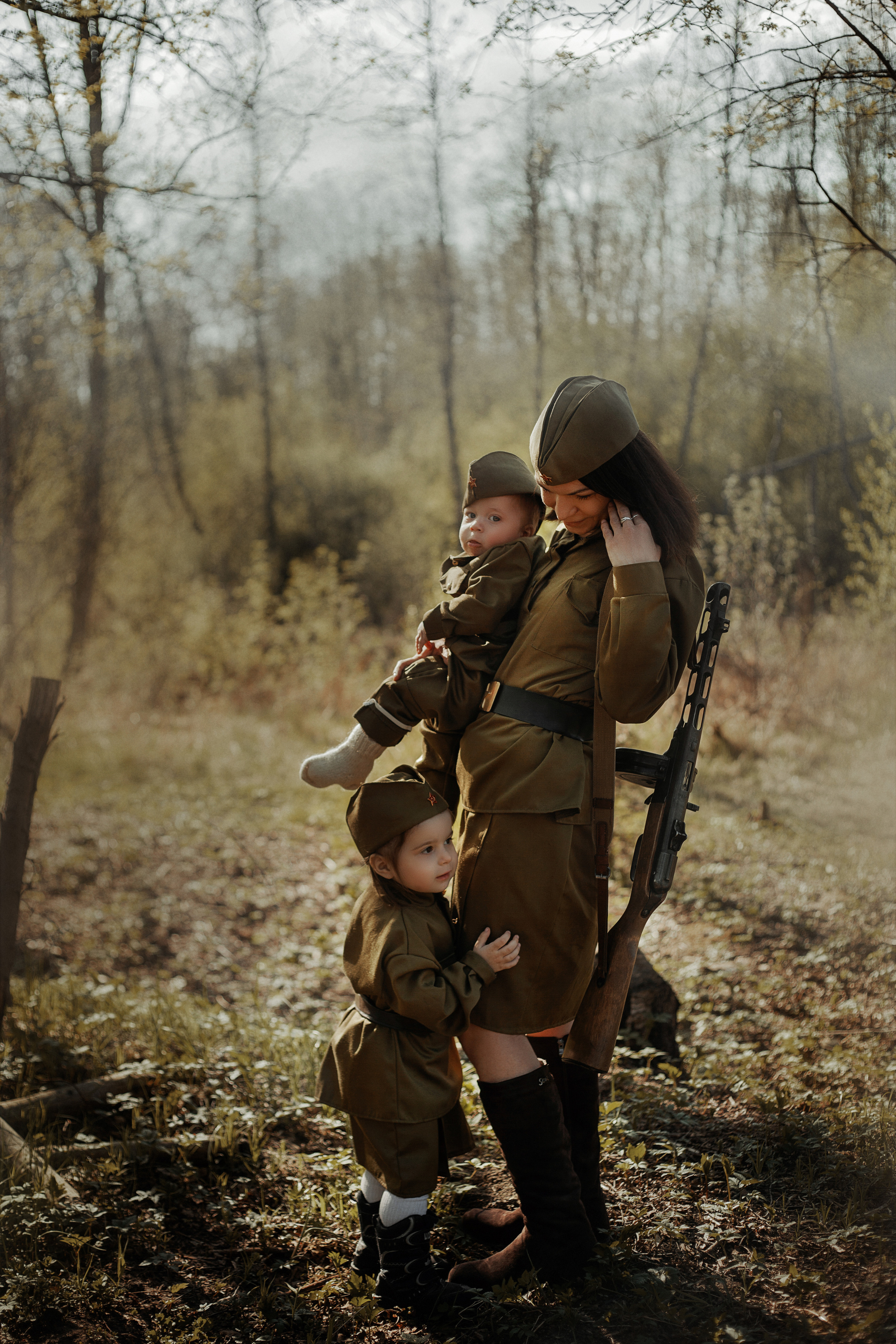 Военная фотосессия для Натальи. Фотограф в Санкт-Петербурге и Ленинградской области Катя Нугу