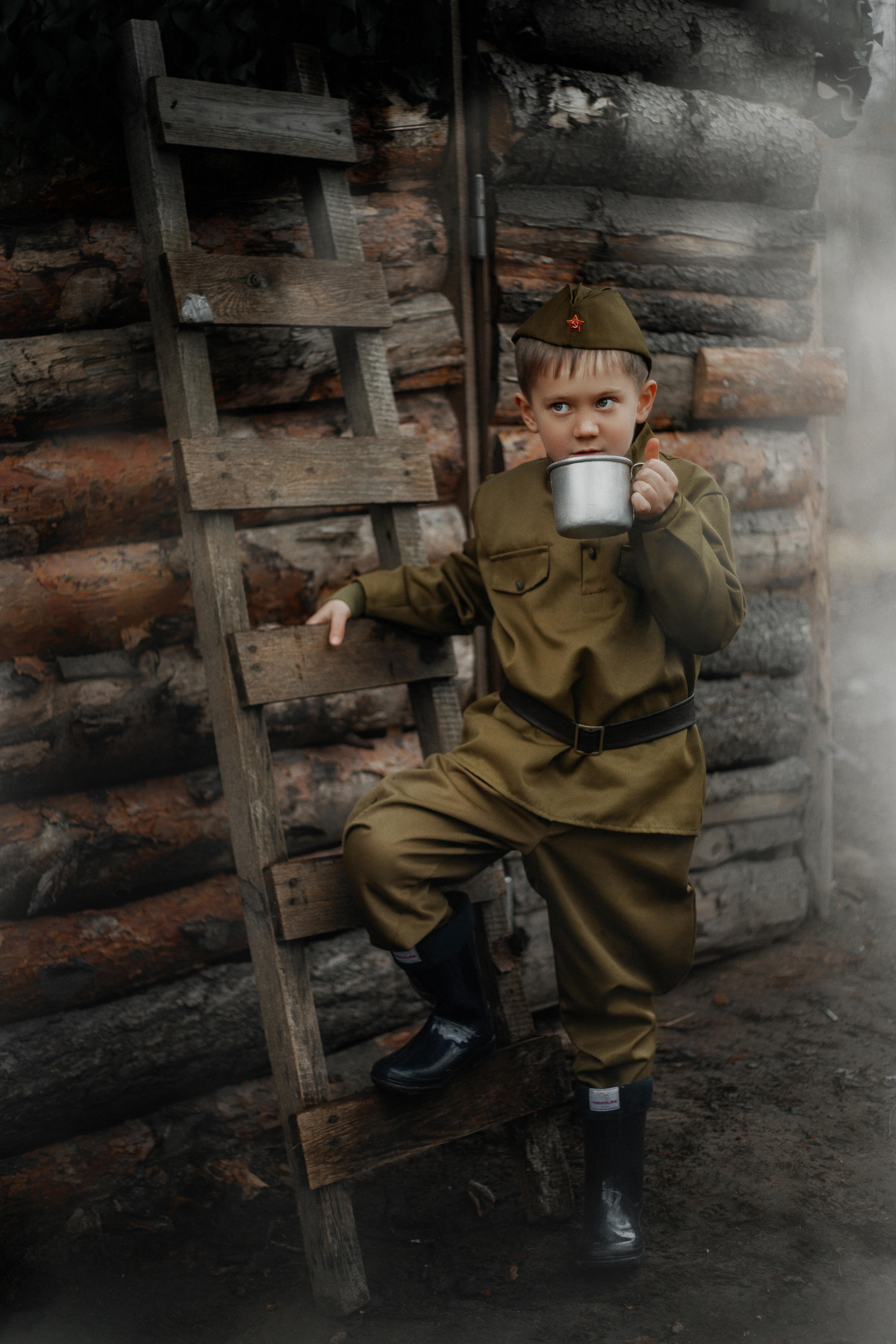 Детская съёмка ко Дню Победы. Фотограф в Санкт-Петербурге и Ленинградской области Катя Нугу