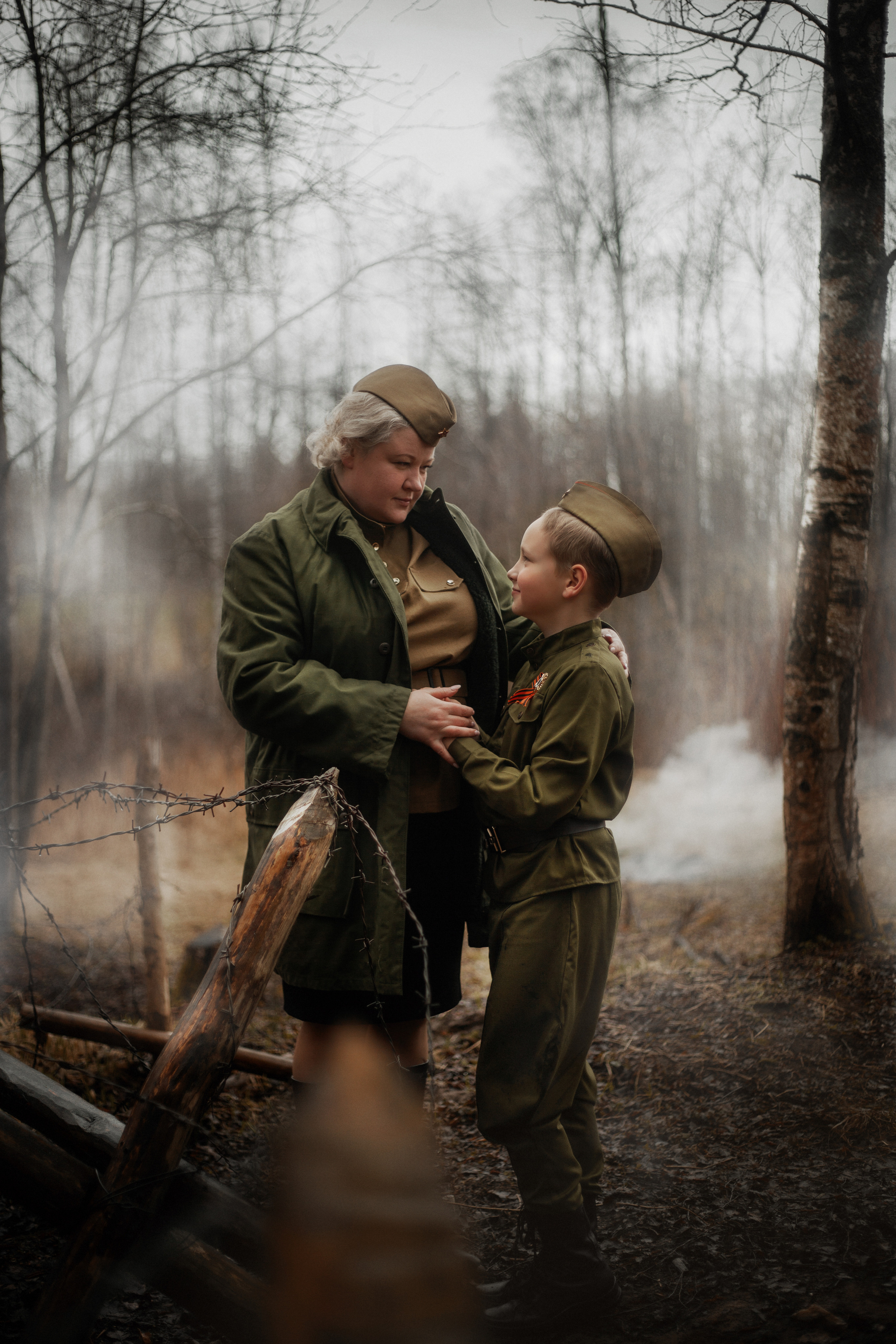 Съёмка ко дню Победы для Анастасии. Фотограф в Санкт-Петербурге и Ленинградской области Катя Нугу
