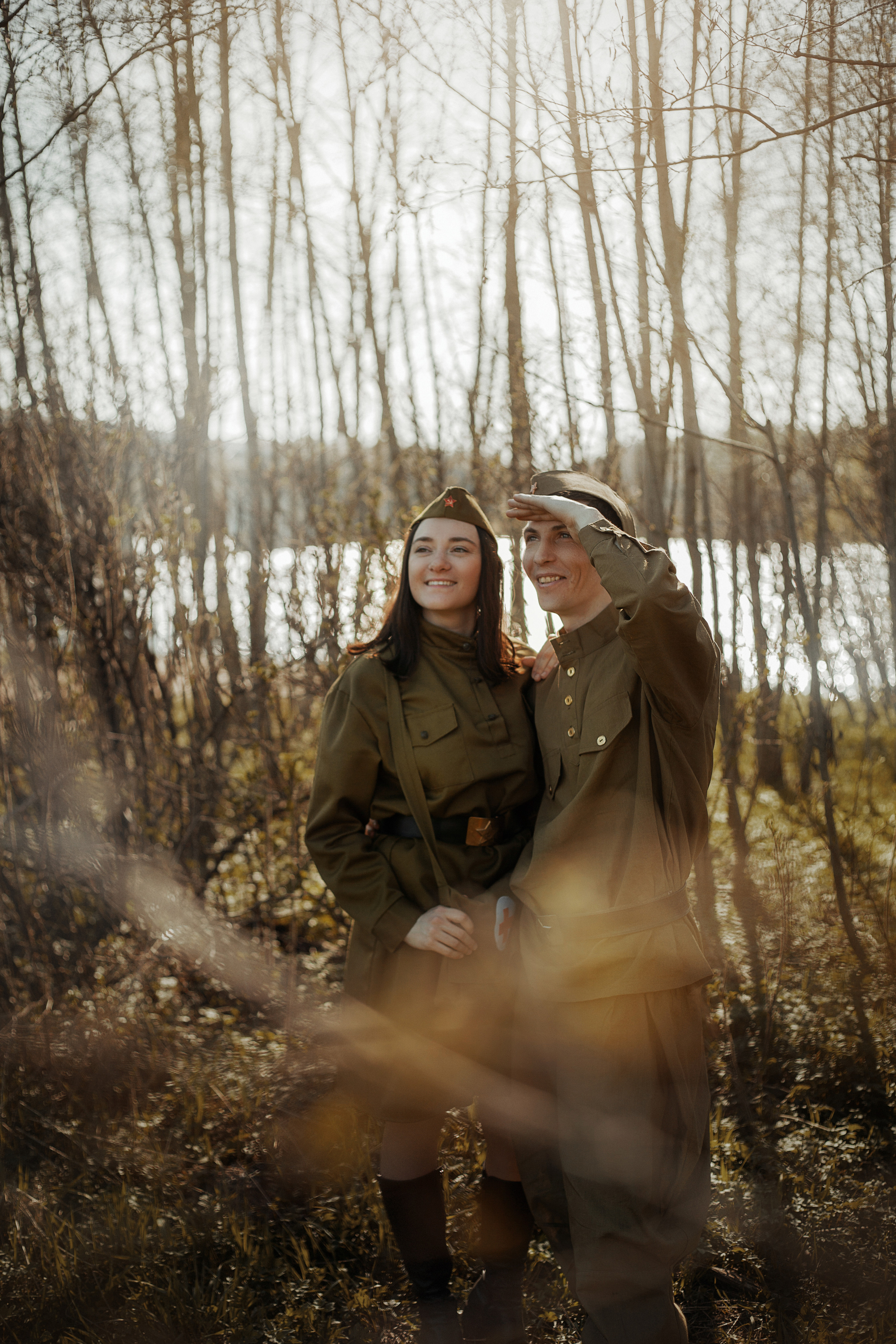 Семейная съёмка ко Дню Победы. Фотограф в Санкт-Петербурге и Ленинградской области Катя Нугу
