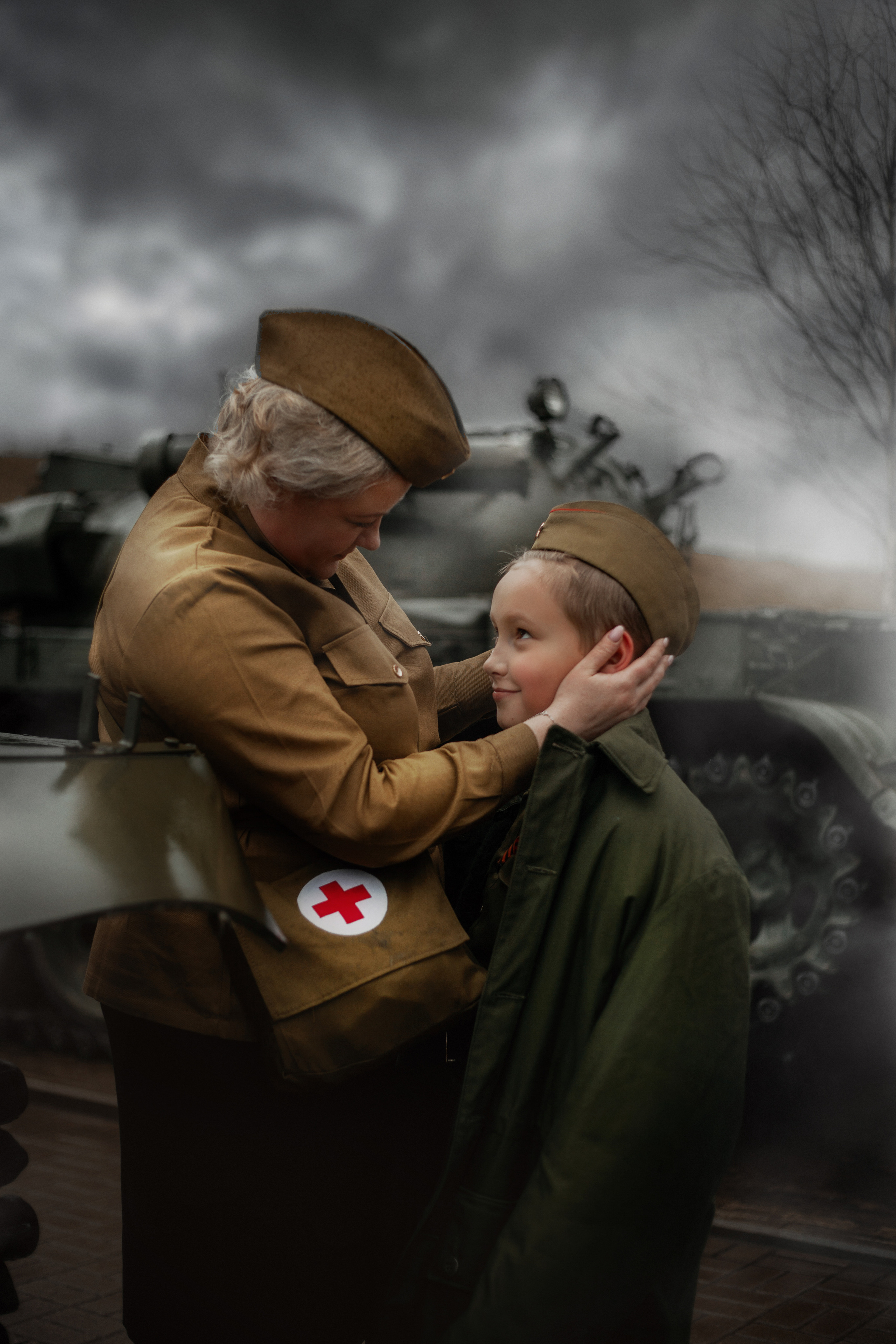 Съёмка ко дню Победы для Анастасии. Фотограф в Санкт-Петербурге и Ленинградской области Катя Нугу