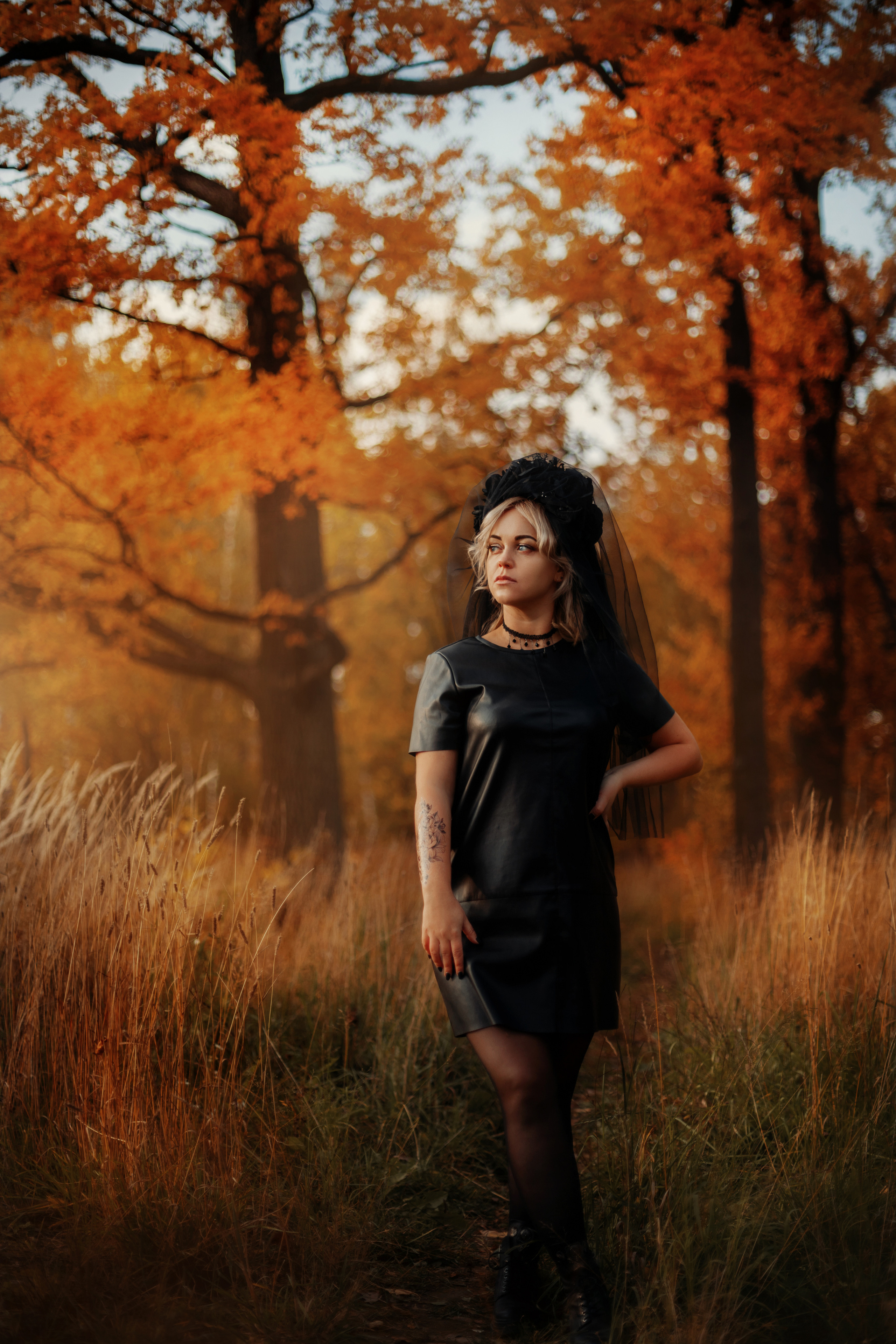 Фотосессия на Хеллоуин для Оксаны. Фотограф в Санкт-Петербурге и Ленинградской области Катя Нугу