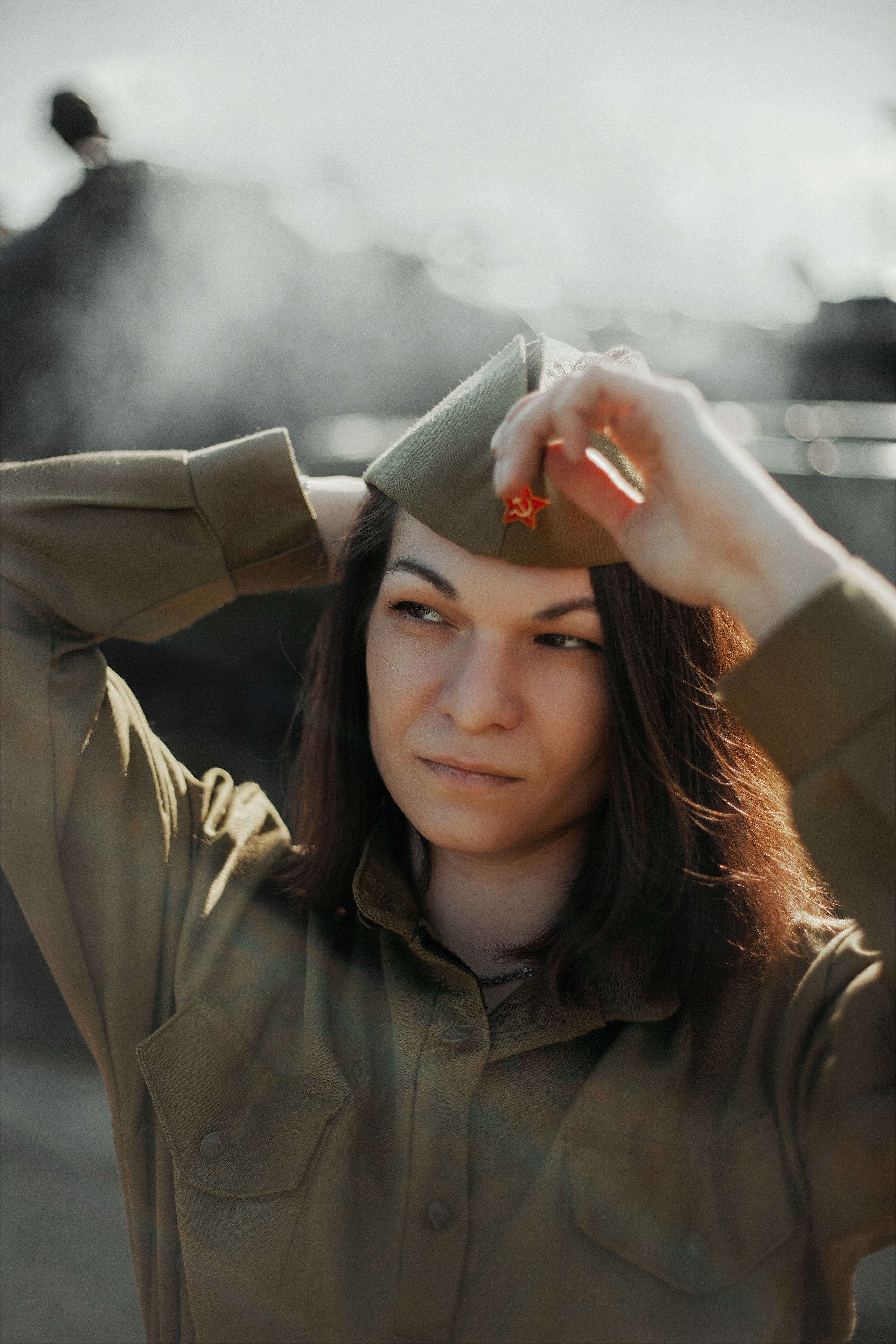 Военная фотосессия для Натальи. Фотограф в Санкт-Петербурге и Ленинградской области Катя Нугу