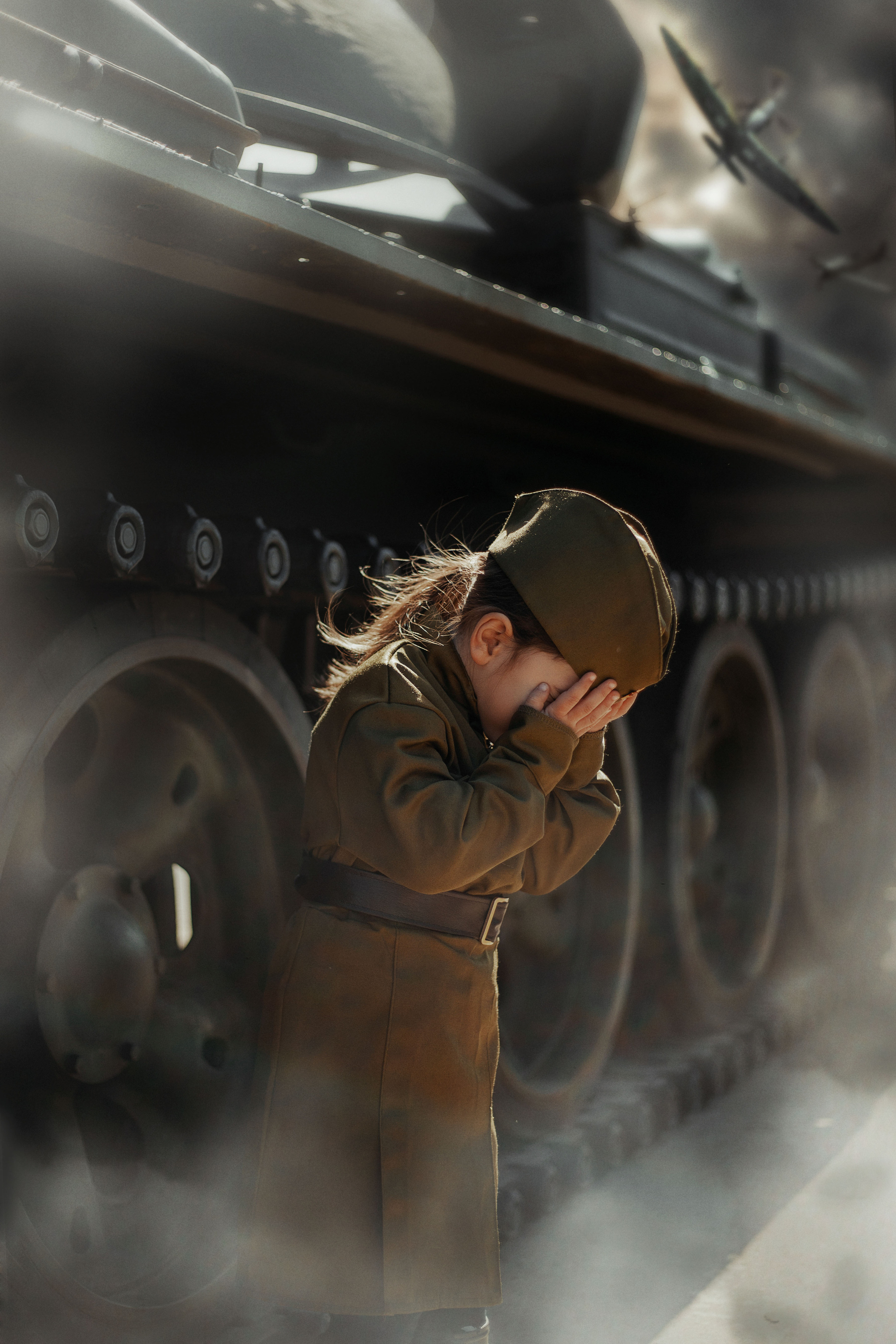 Детская фотосессия в военном стиле. Фотограф в Санкт-Петербурге и Ленинградской области Катя Нугу