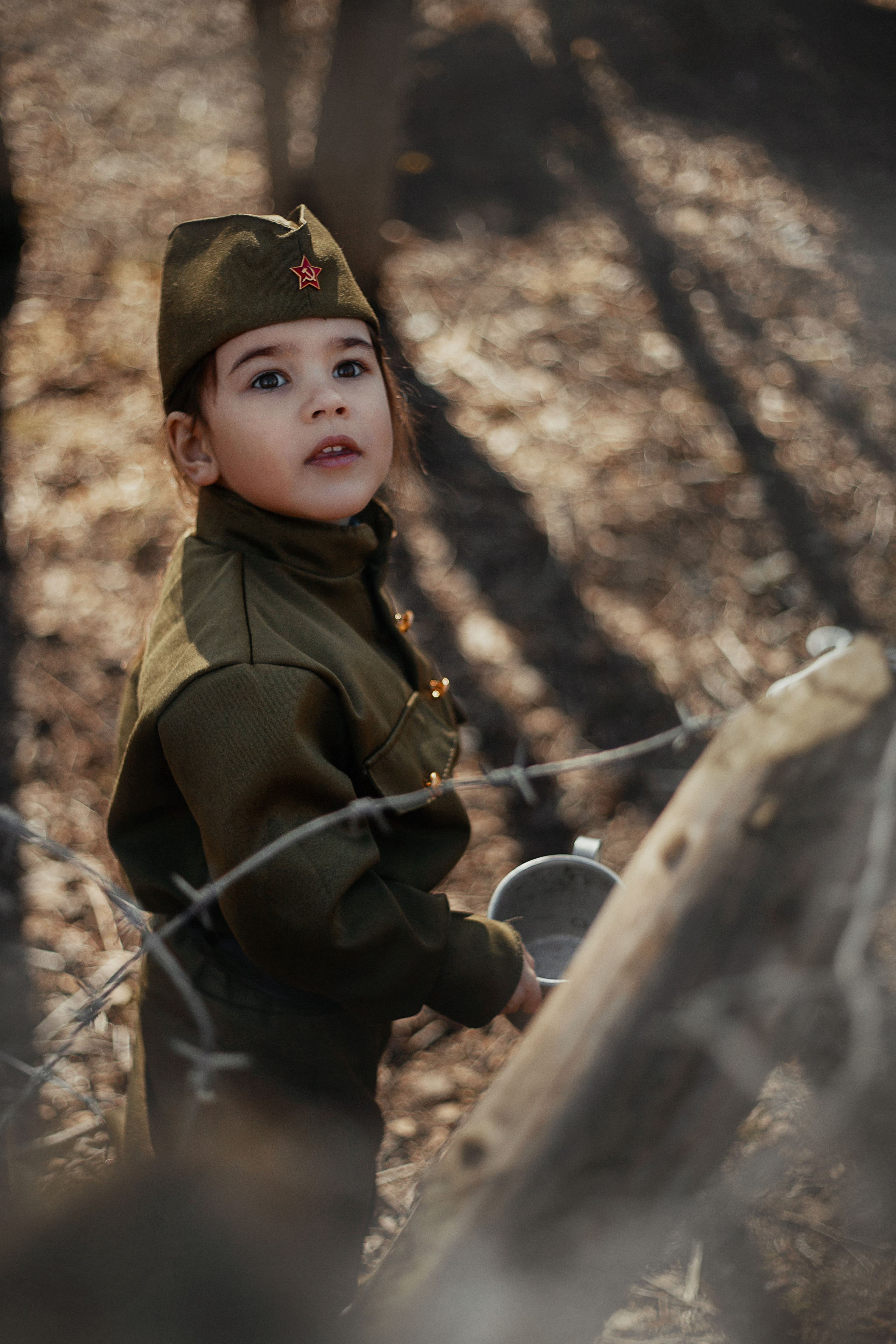 Детская фотосессия в военном стиле. Фотограф в Санкт-Петербурге и Ленинградской области Катя Нугу