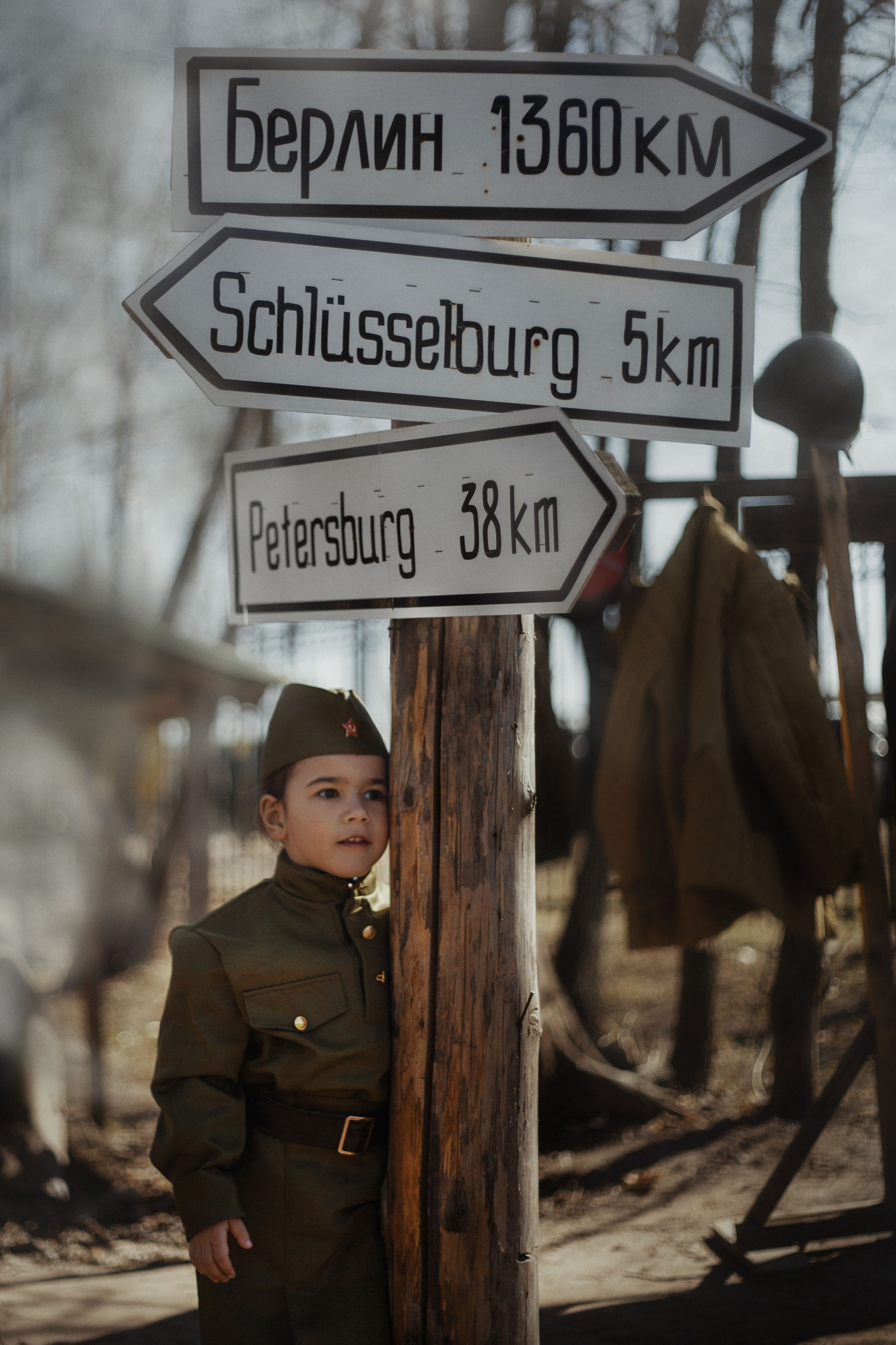 Детская фотосессия в военном стиле. Фотограф в Санкт-Петербурге и Ленинградской области Катя Нугу