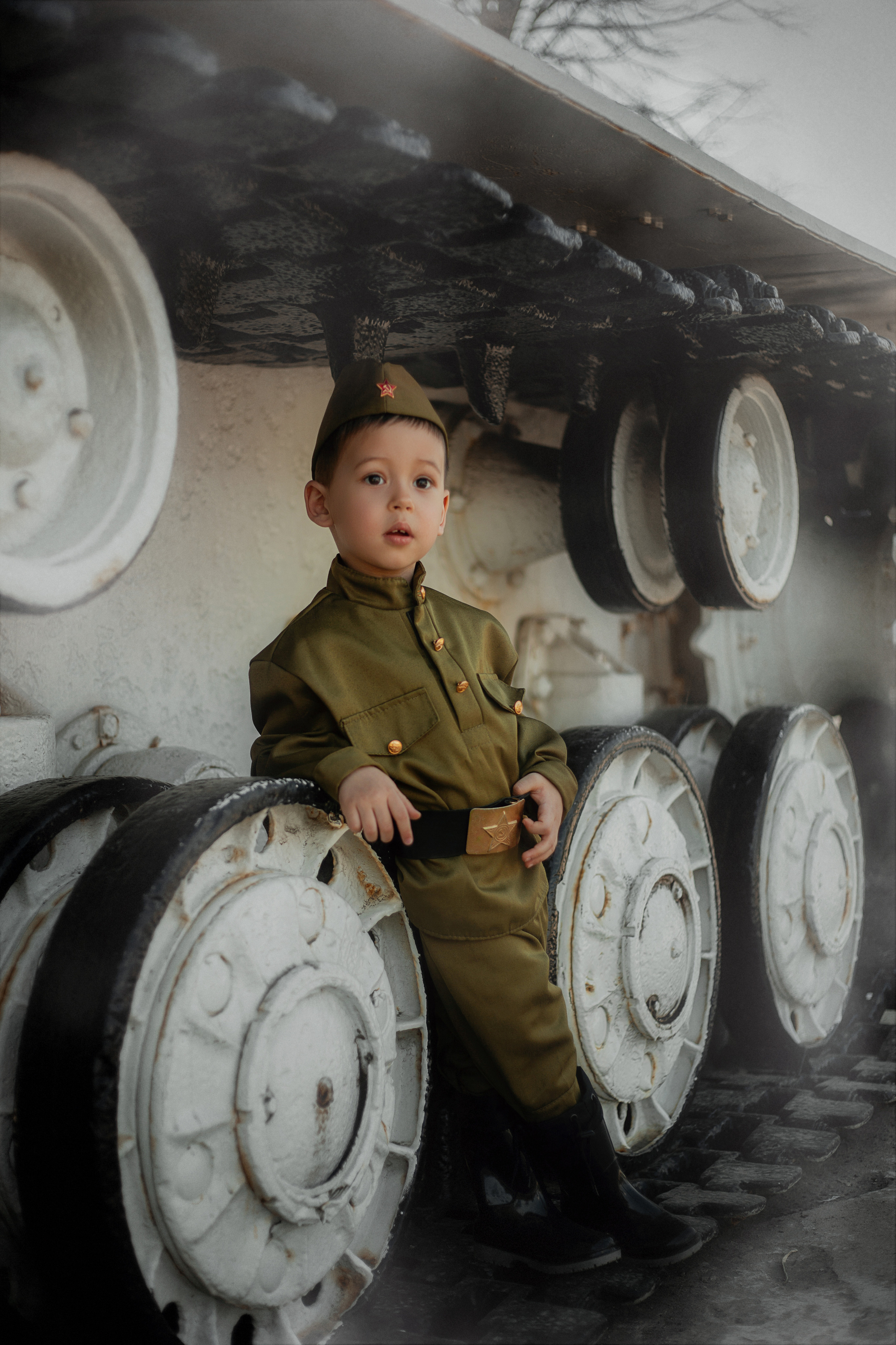 Малыши на съёмке ко Дню Победы). Фотограф в Санкт-Петербурге и Ленинградской области Катя Нугу