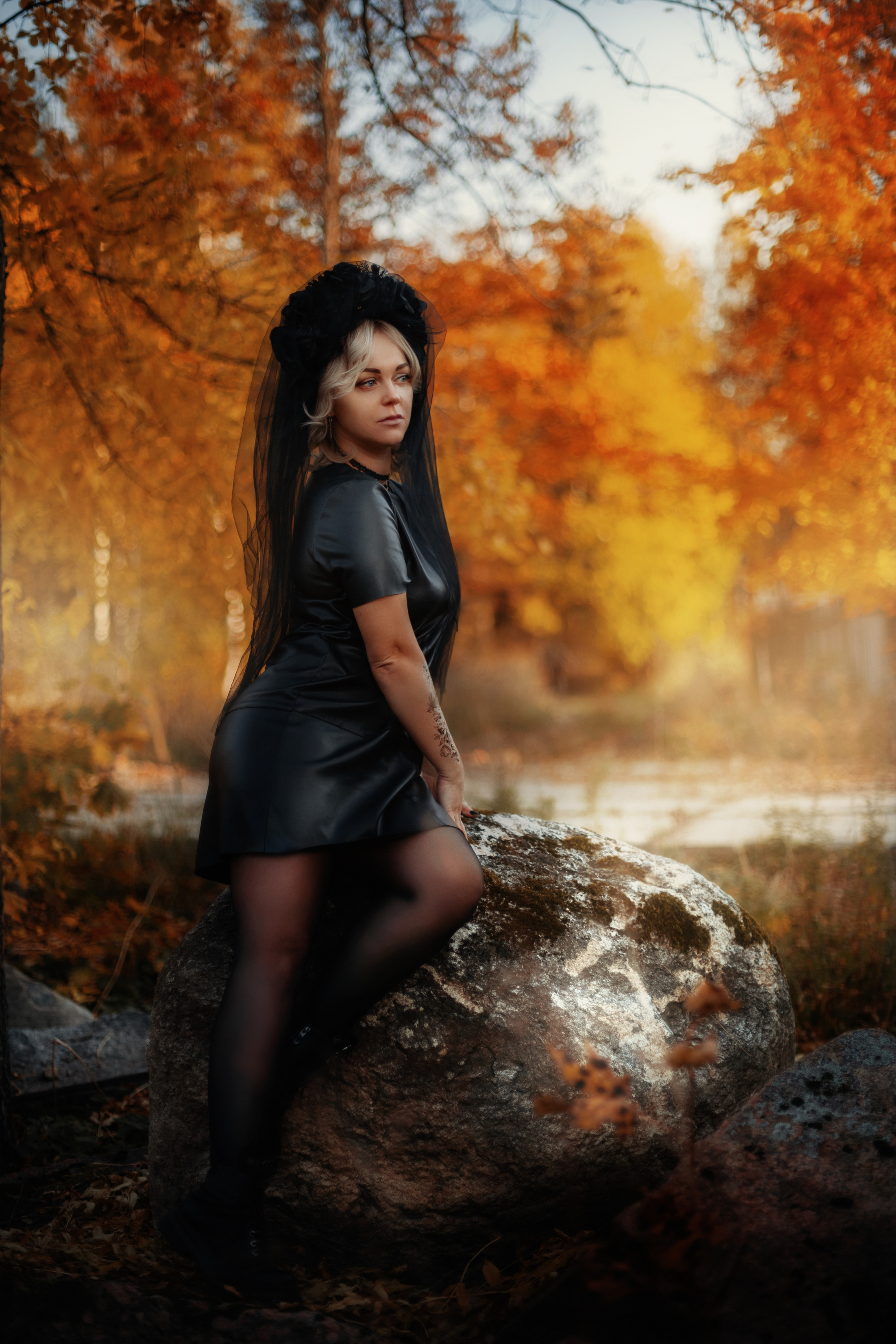 Фотосессия на Хеллоуин для Оксаны. Фотограф в Санкт-Петербурге и Ленинградской области Катя Нугу