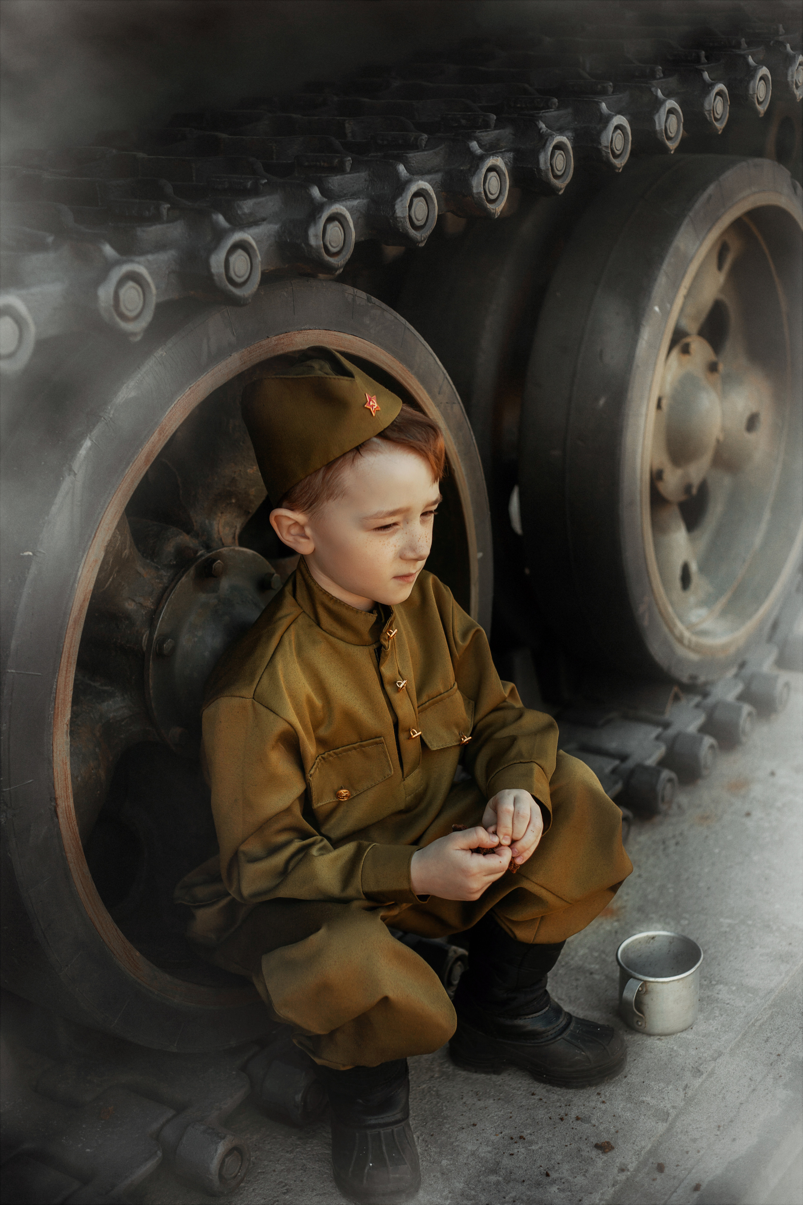 Семейная съёмка ко Дню Победы. Фотограф в Санкт-Петербурге и Ленинградской области Катя Нугу