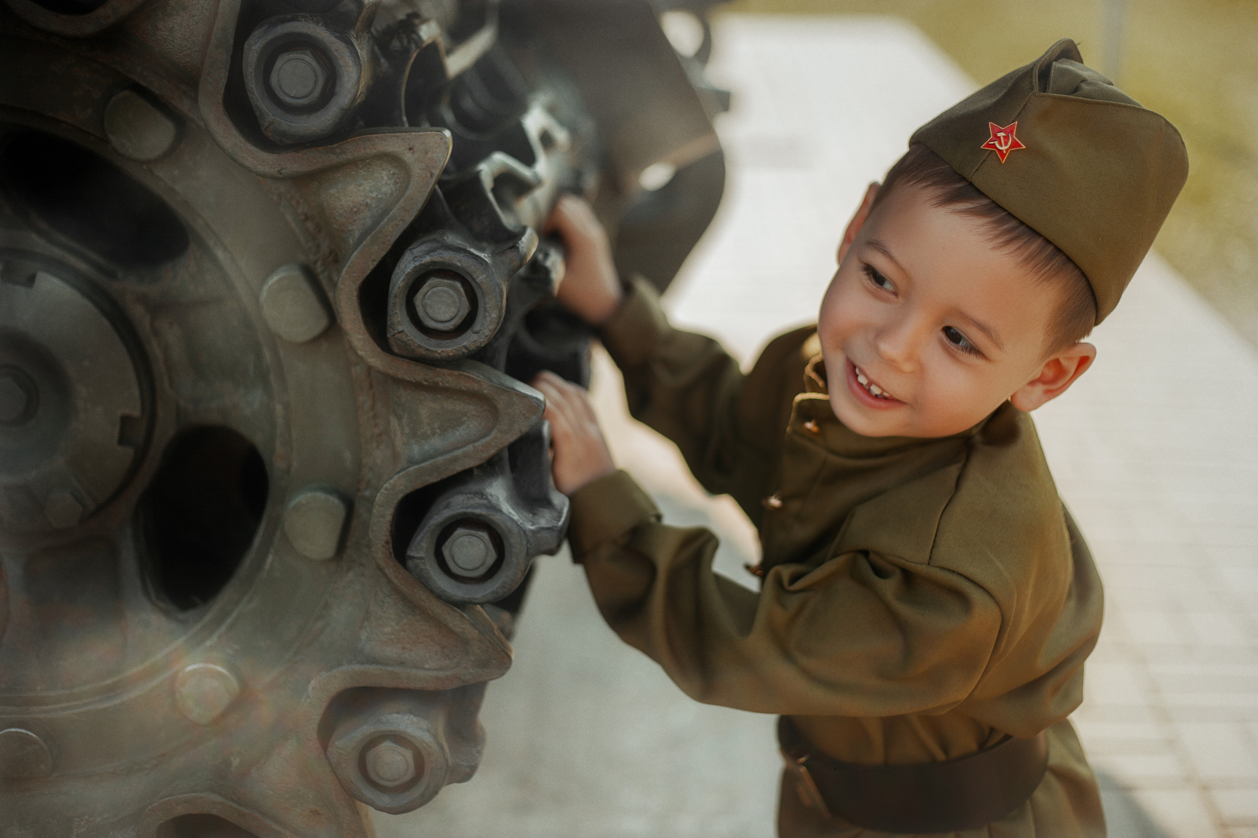 Малыши на съёмке ко Дню Победы). Фотограф в Санкт-Петербурге и Ленинградской области Катя Нугу