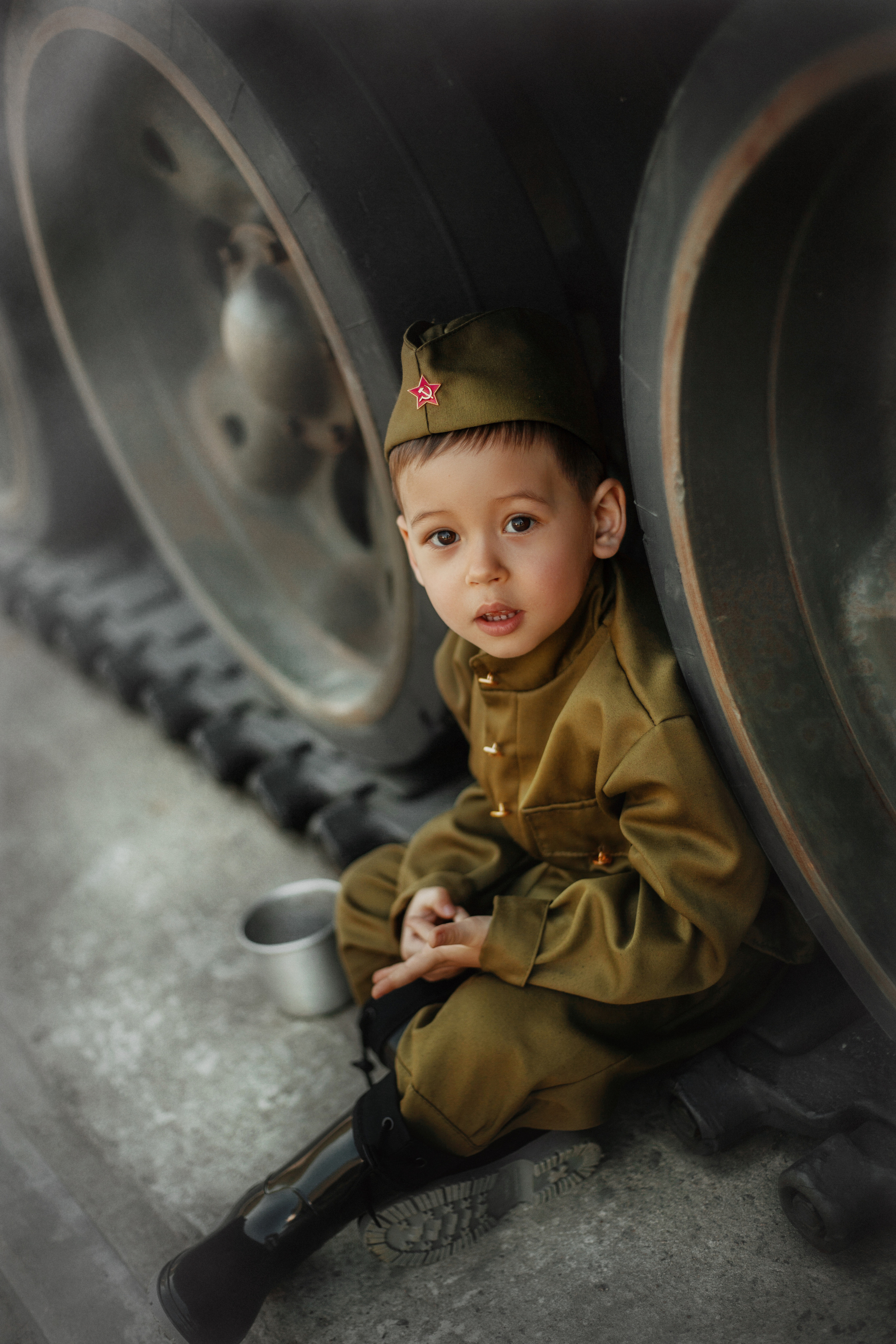 Малыши на съёмке ко Дню Победы). Фотограф в Санкт-Петербурге и Ленинградской области Катя Нугу