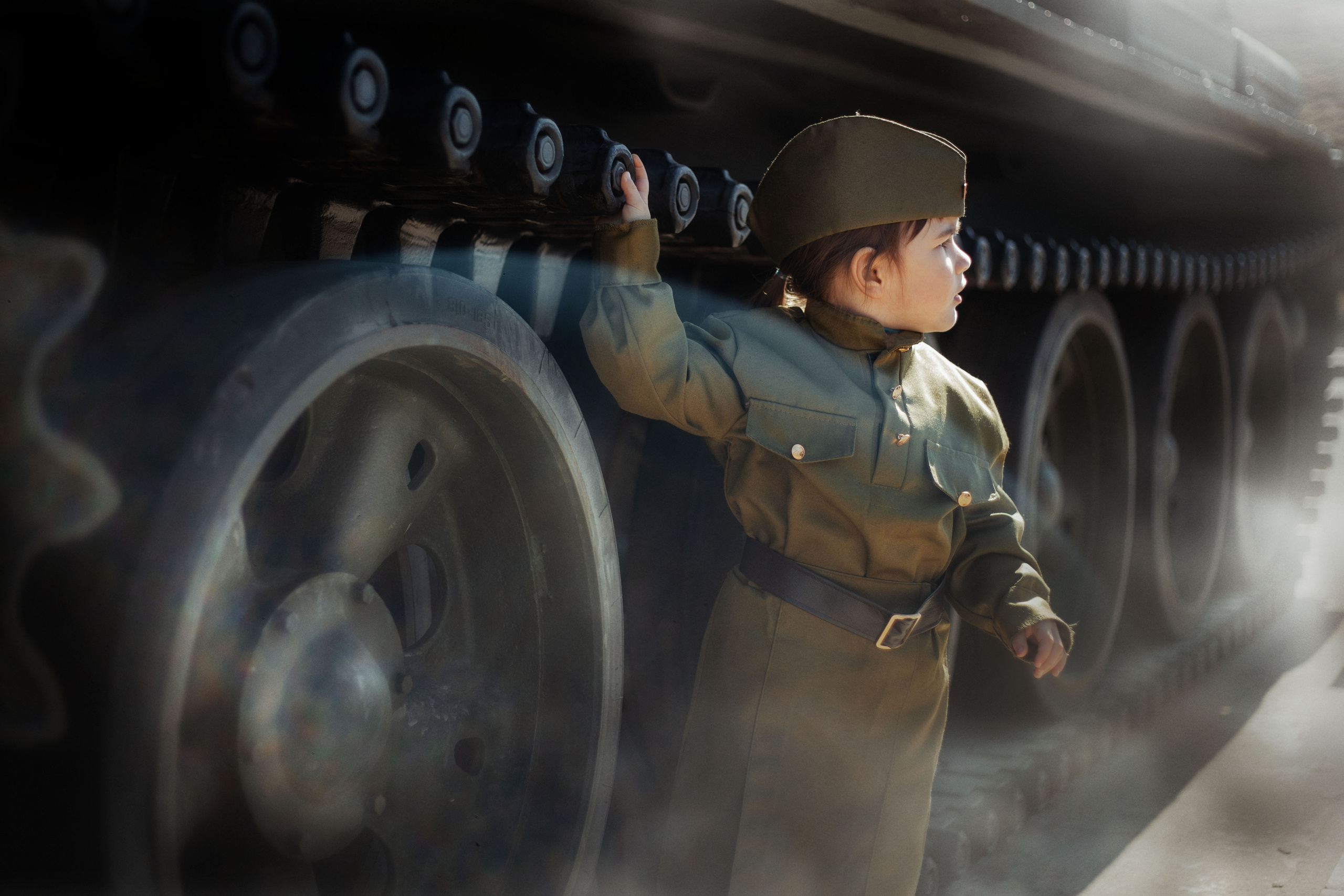 Детская фотосессия в военном стиле. Фотограф в Санкт-Петербурге и Ленинградской области Катя Нугу