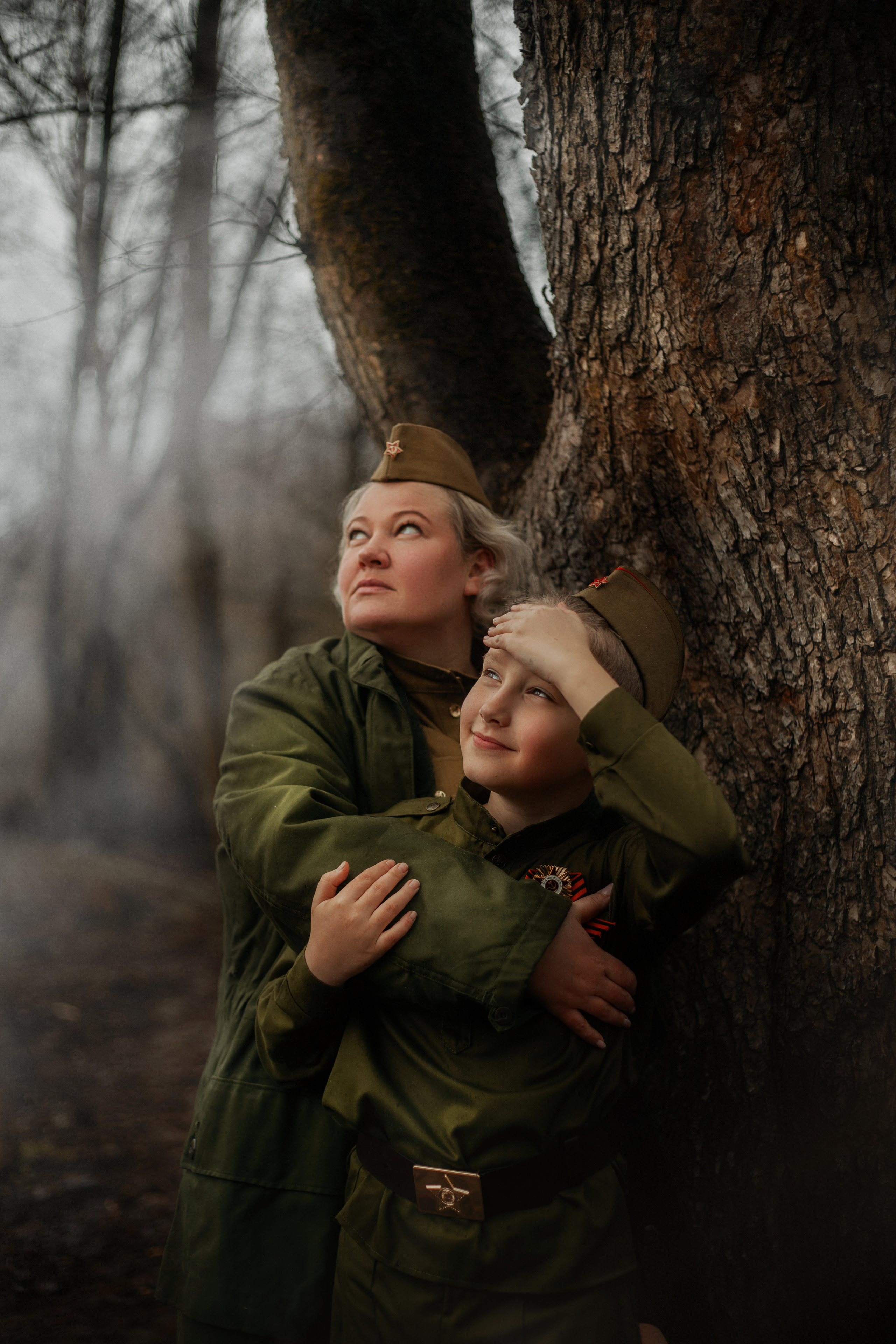 Съёмка ко дню Победы для Анастасии. Фотограф в Санкт-Петербурге и Ленинградской области Катя Нугу