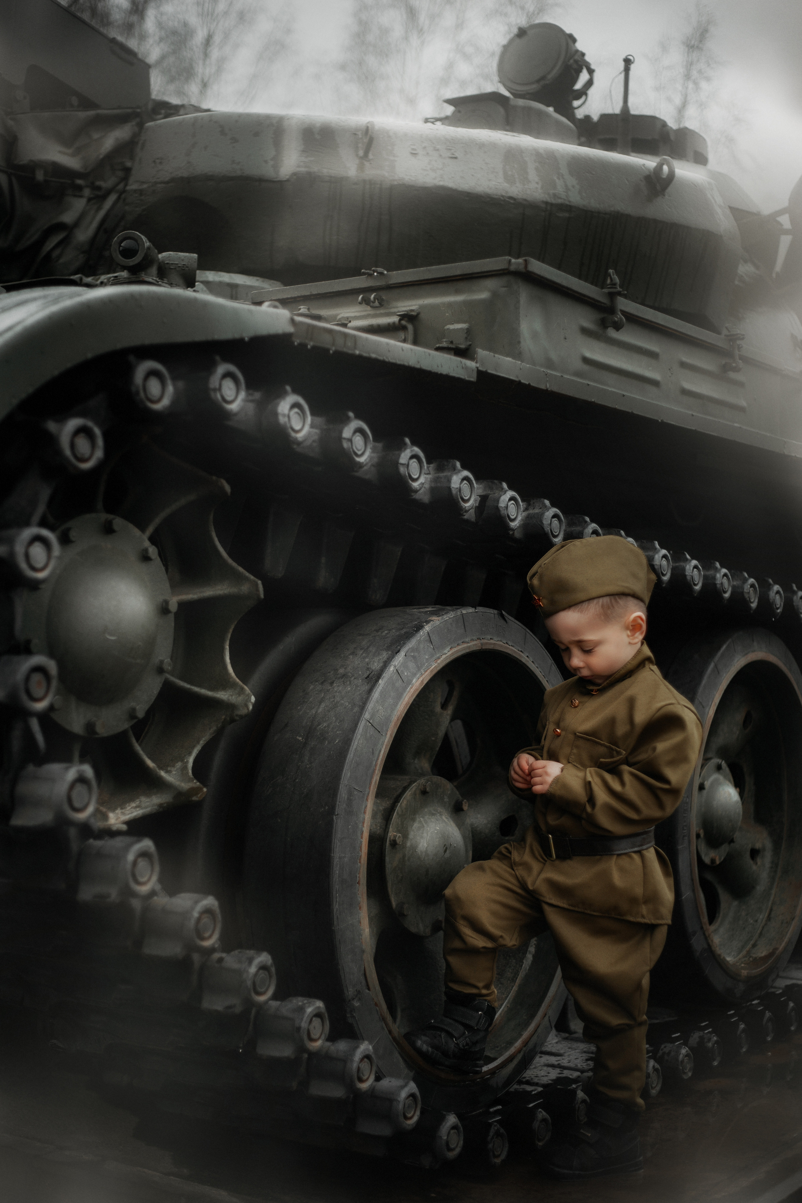 Фотосессия в военном стиле для малышей. Фотограф в Санкт-Петербурге и Ленинградской области Катя Нугу