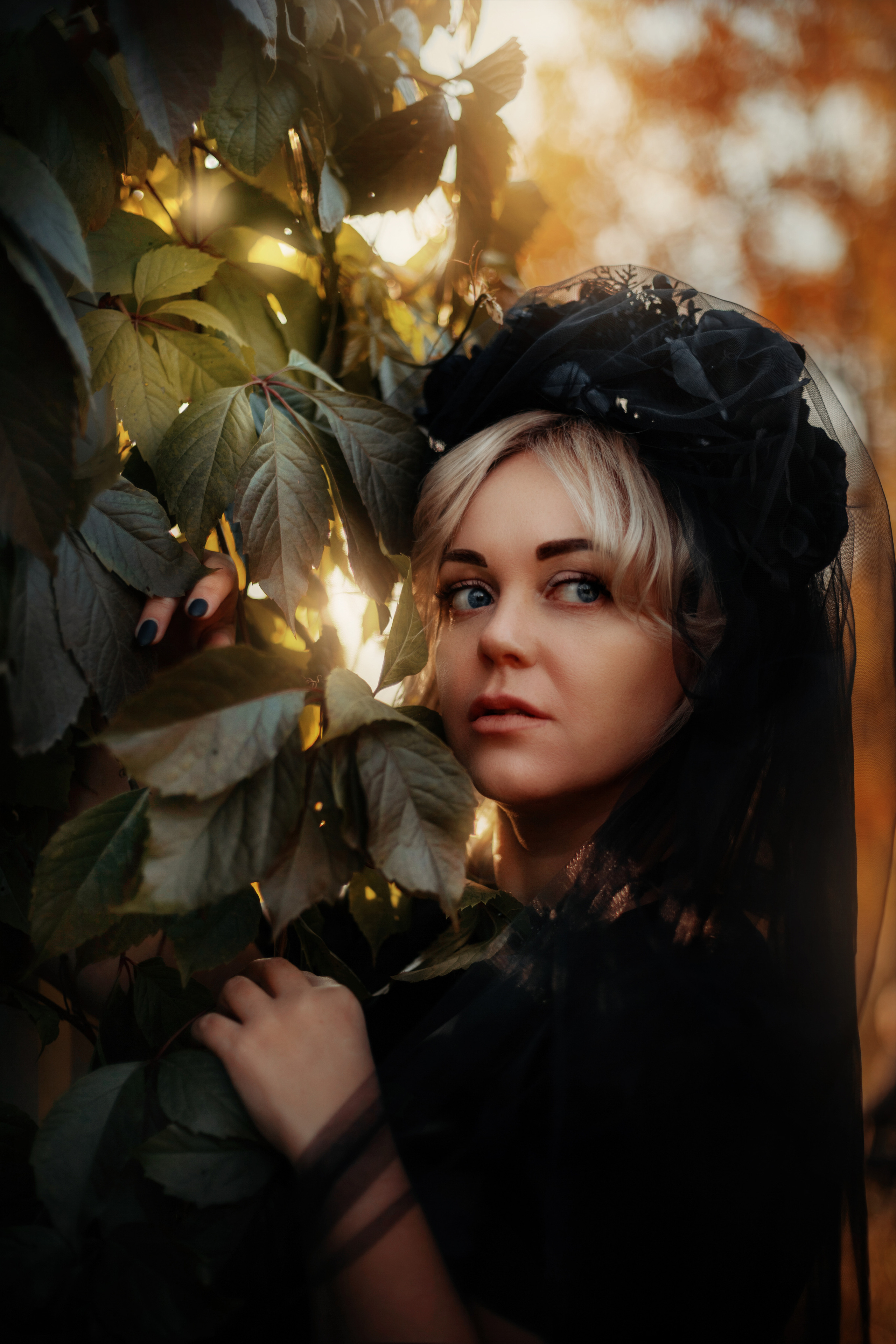 Фотосессия на Хеллоуин для Оксаны. Фотограф в Санкт-Петербурге и Ленинградской области Катя Нугу