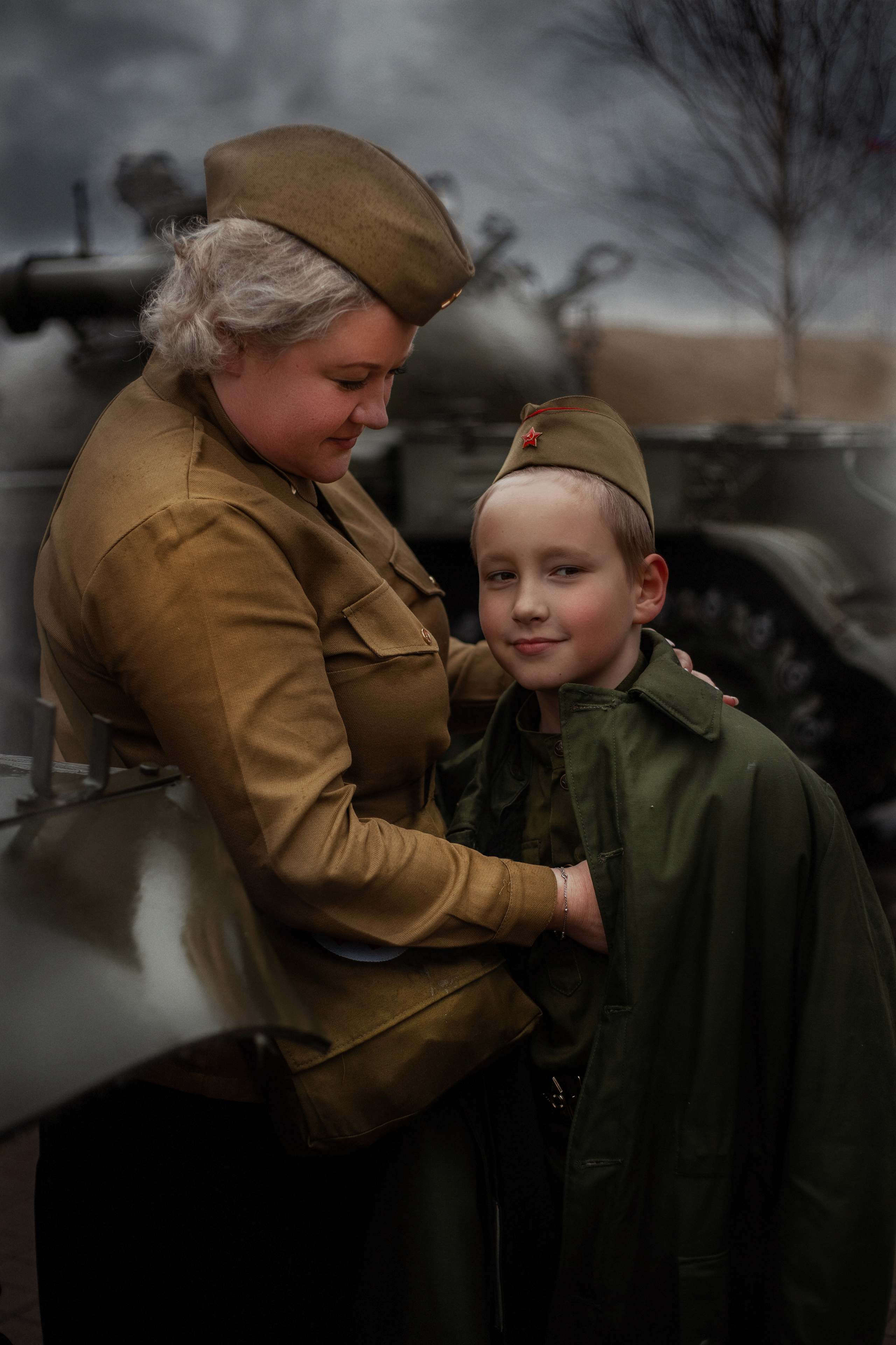 Съёмка ко дню Победы для Анастасии. Фотограф в Санкт-Петербурге и Ленинградской области Катя Нугу