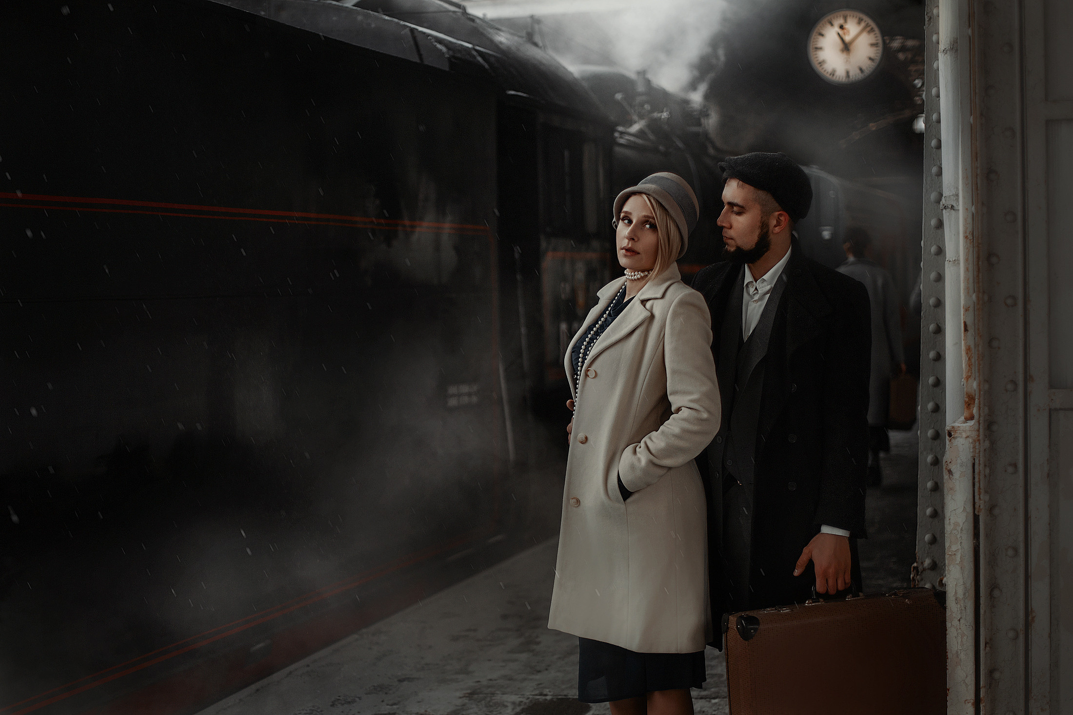 Стилизованная съёмка для Натальи и Николая. Фотограф в Санкт-Петербурге и Ленинградской области Катя Нугу