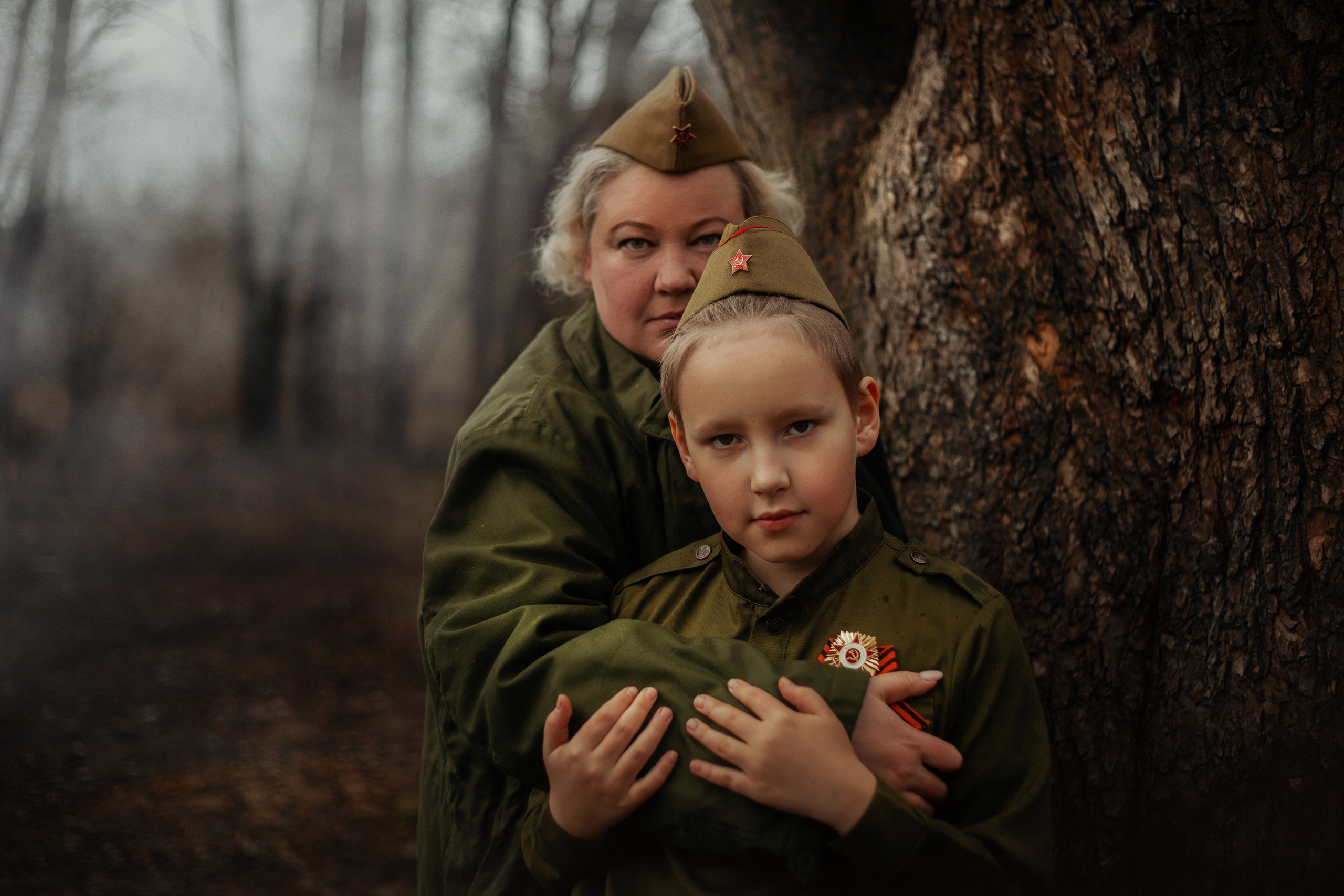 Съёмка ко дню Победы для Анастасии. Фотограф в Санкт-Петербурге и Ленинградской области Катя Нугу