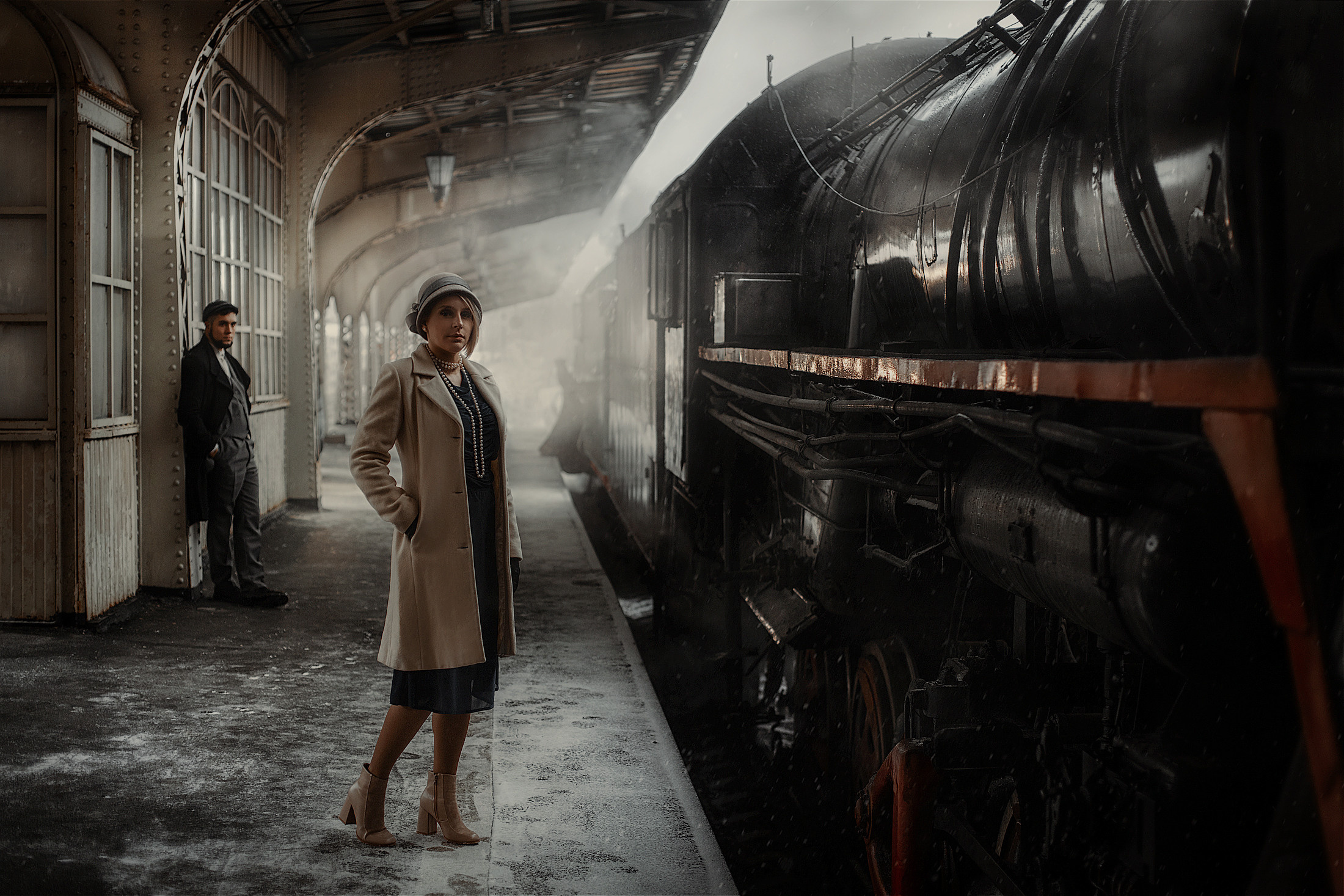 Стилизованная съёмка для Натальи и Николая. Фотограф в Санкт-Петербурге и Ленинградской области Катя Нугу