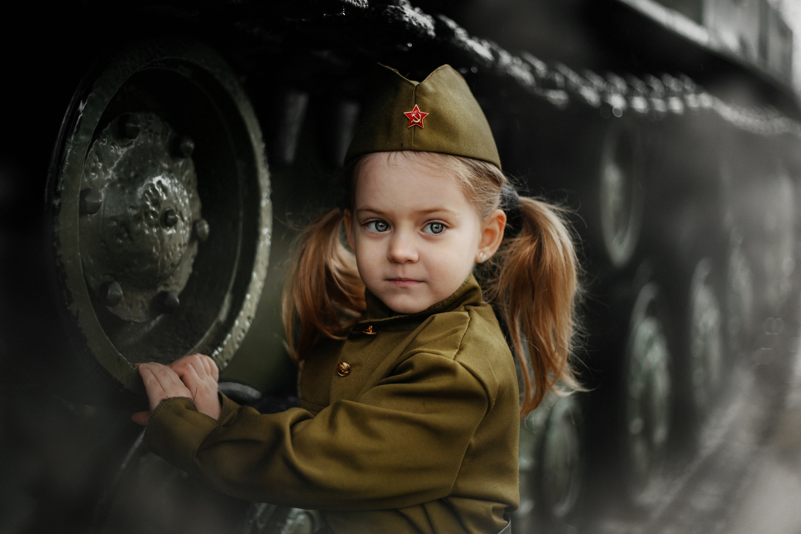 Детская съёмка ко Дню Победы. Фотограф в Санкт-Петербурге и Ленинградской области Катя Нугу