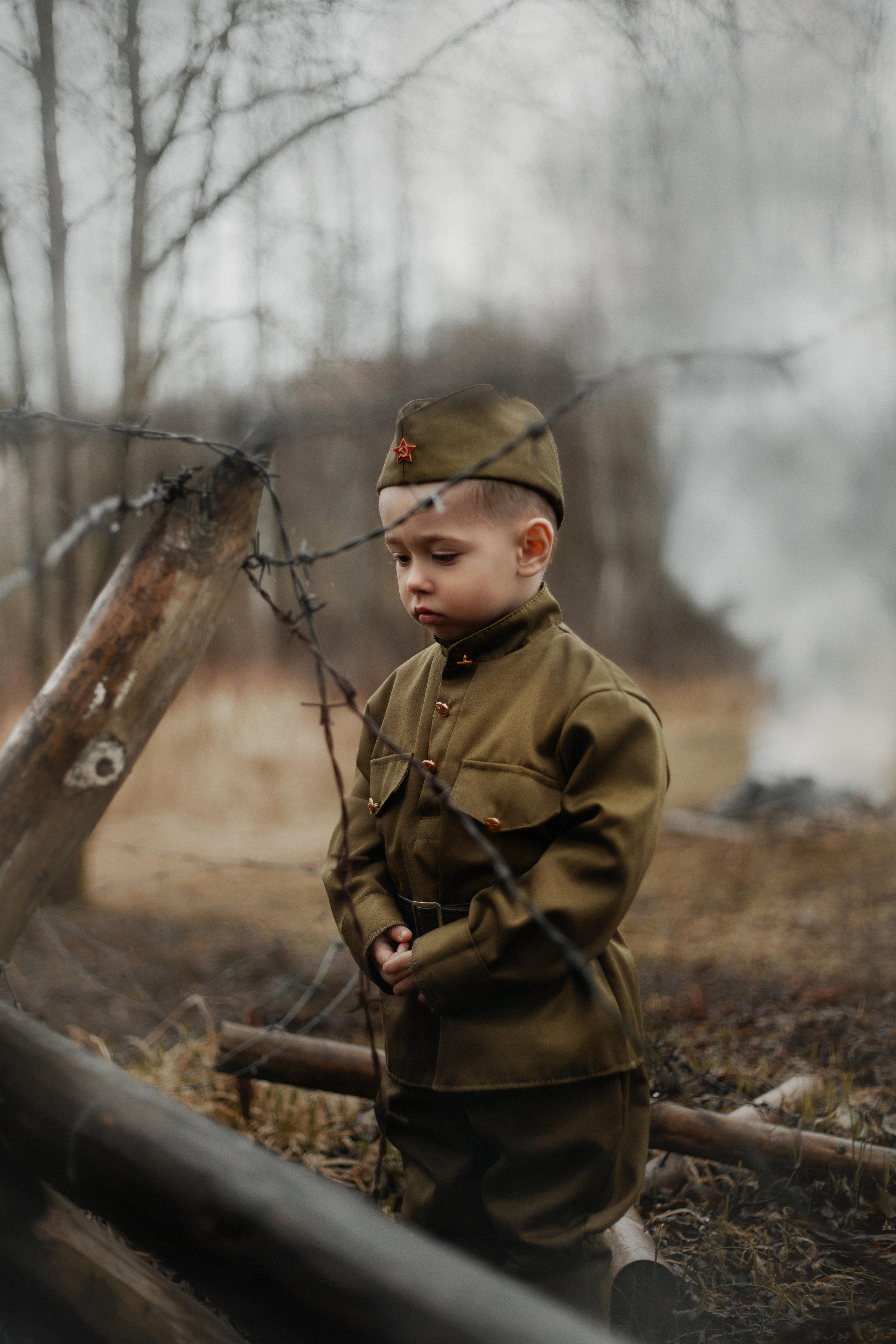 Фотосессия в военном стиле для малышей. Фотограф в Санкт-Петербурге и Ленинградской области Катя Нугу