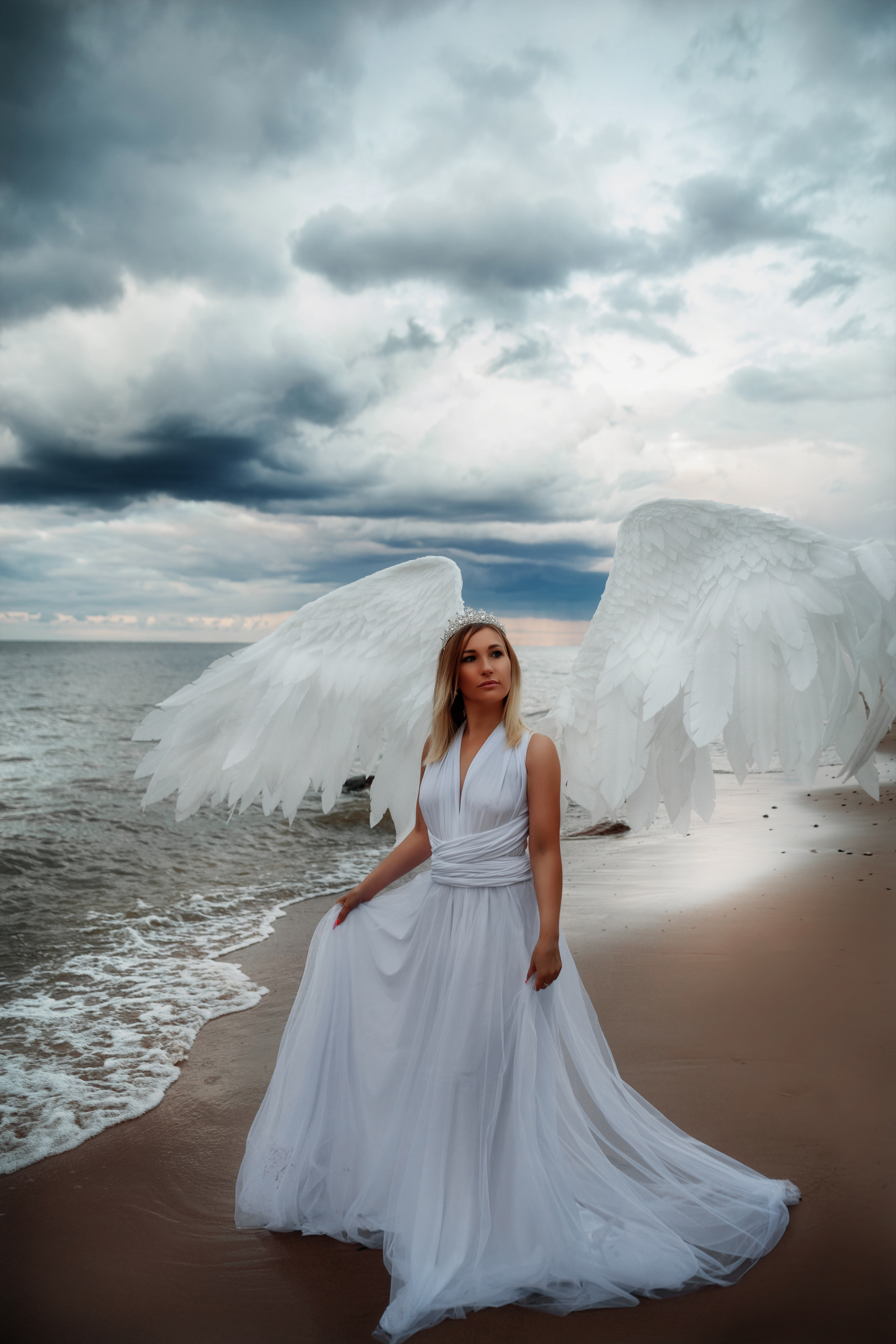 Фотосессия в образе Ангела для Татьяны. Фотограф в Санкт-Петербурге и Ленинградской области Катя Нугу