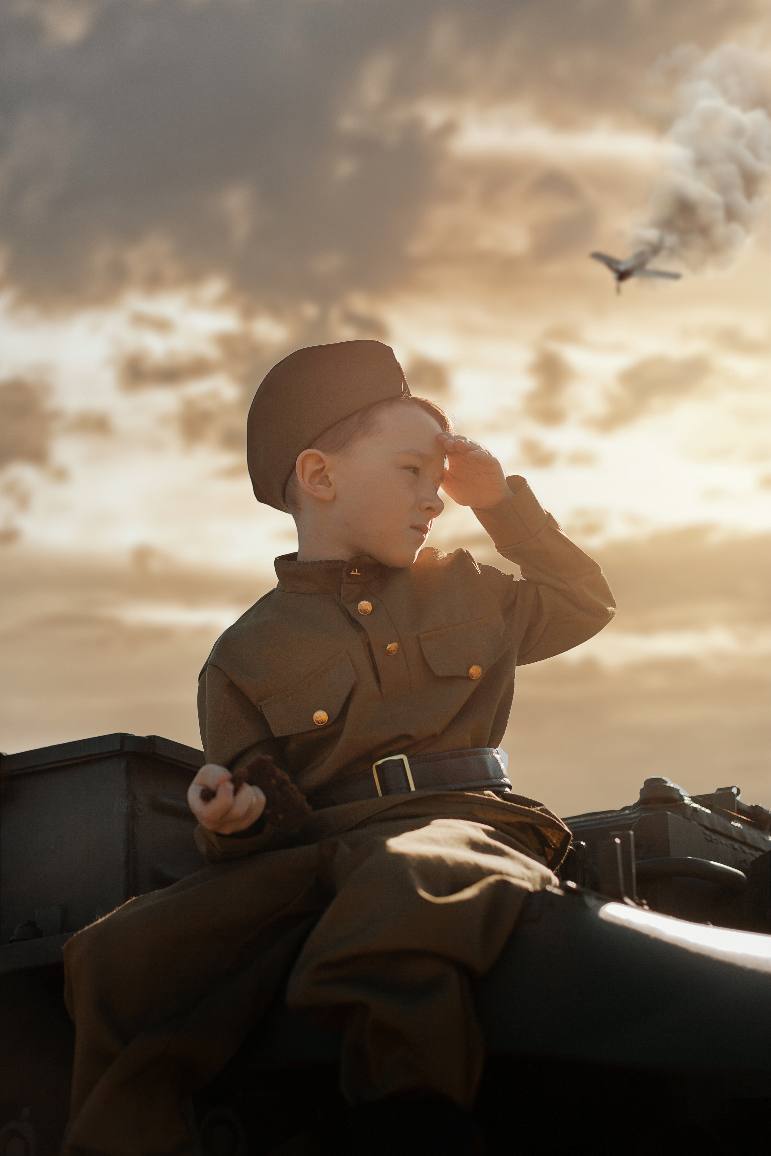 Семейная съёмка ко Дню Победы. Фотограф в Санкт-Петербурге и Ленинградской области Катя Нугу