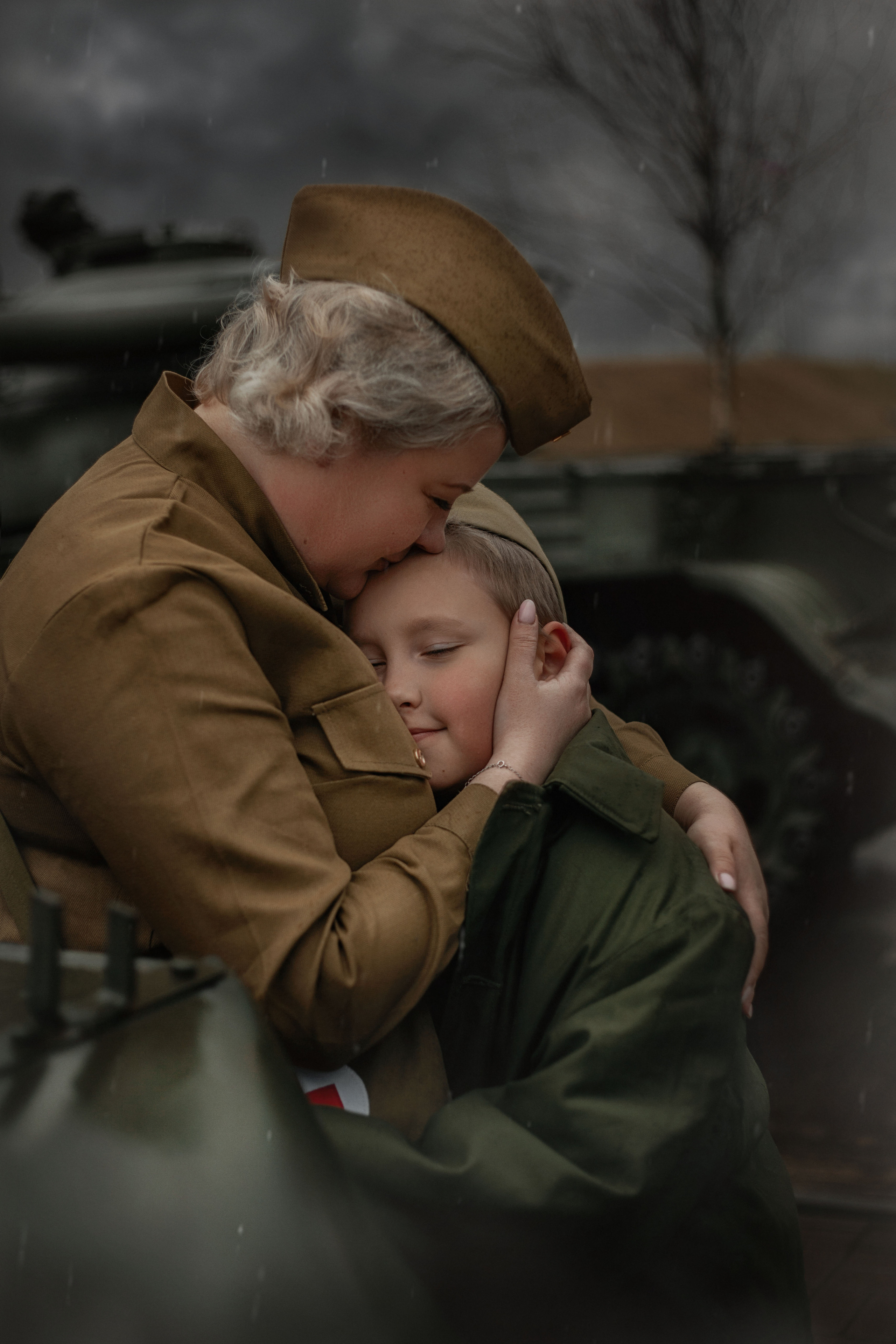 Съёмка ко дню Победы для Анастасии. Фотограф в Санкт-Петербурге и Ленинградской области Катя Нугу