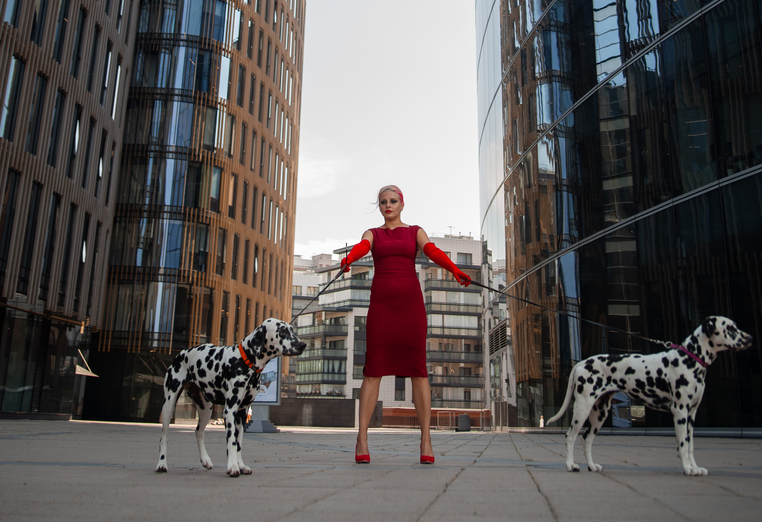 Образ современной Круэллы для Натальи. Фотограф в Санкт-Петербурге и Ленинградской области Катя Нугу