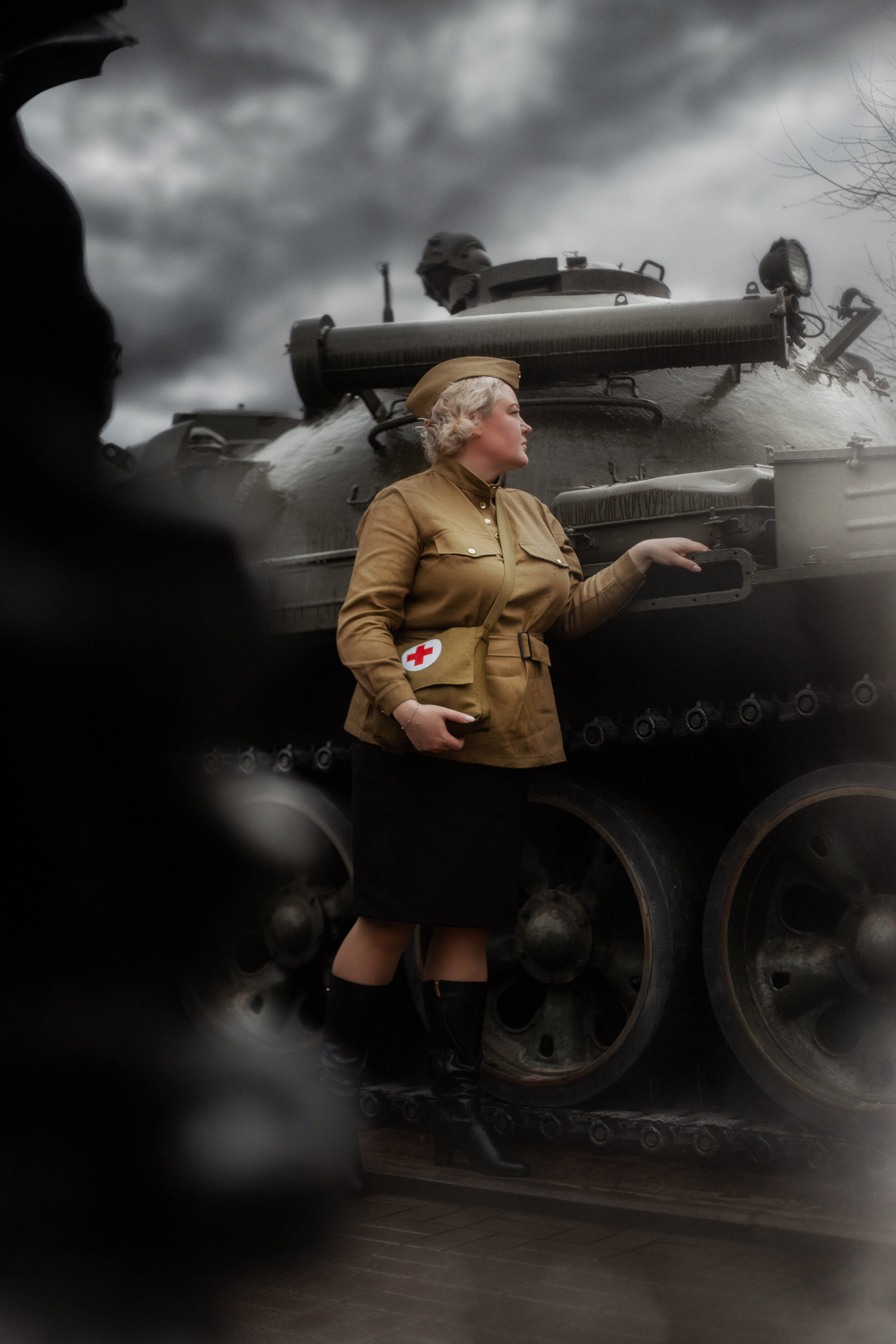 Съёмка ко дню Победы для Анастасии. Фотограф в Санкт-Петербурге и Ленинградской области Катя Нугу