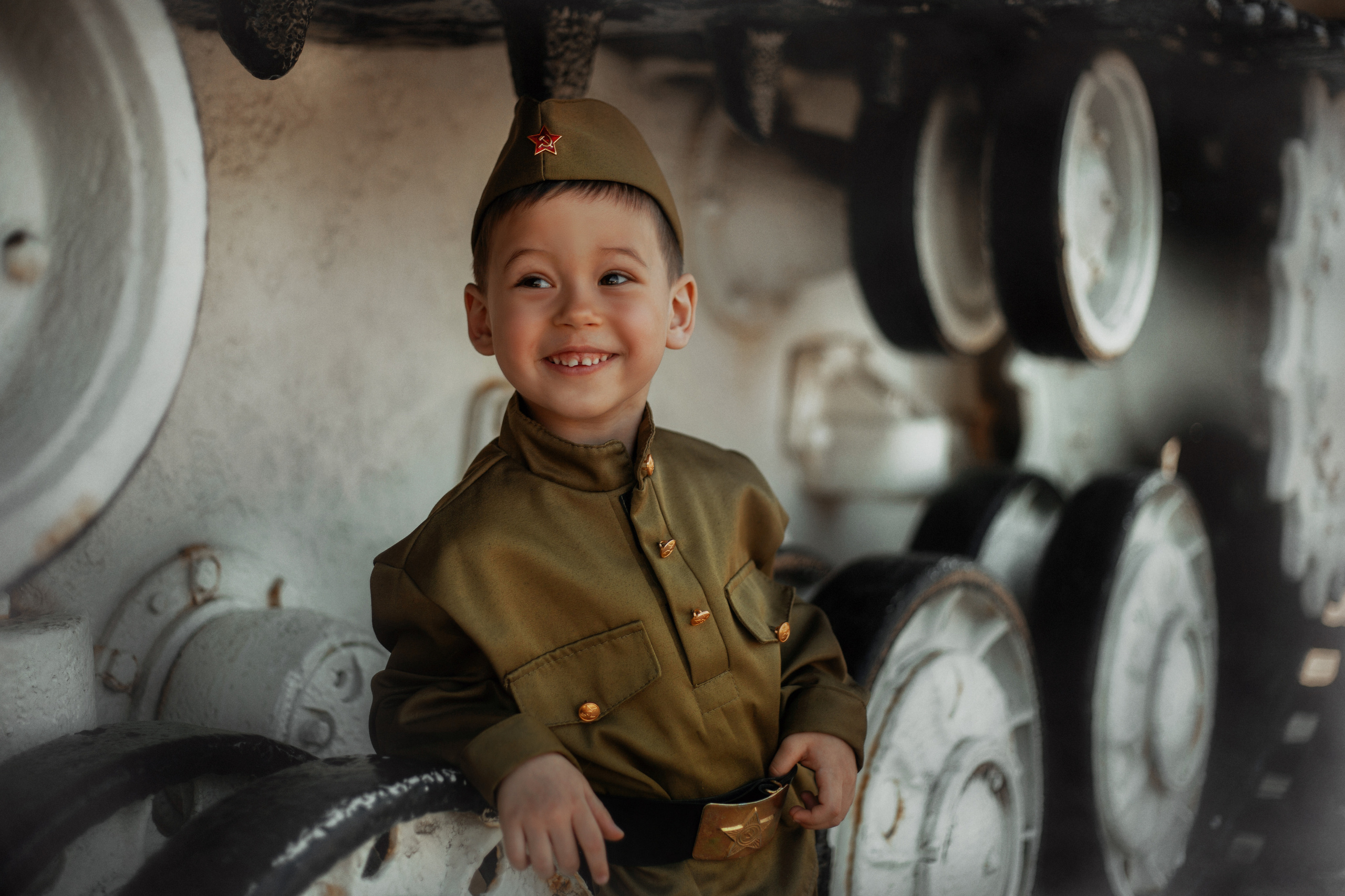 Малыши на съёмке ко Дню Победы). Фотограф в Санкт-Петербурге и Ленинградской области Катя Нугу