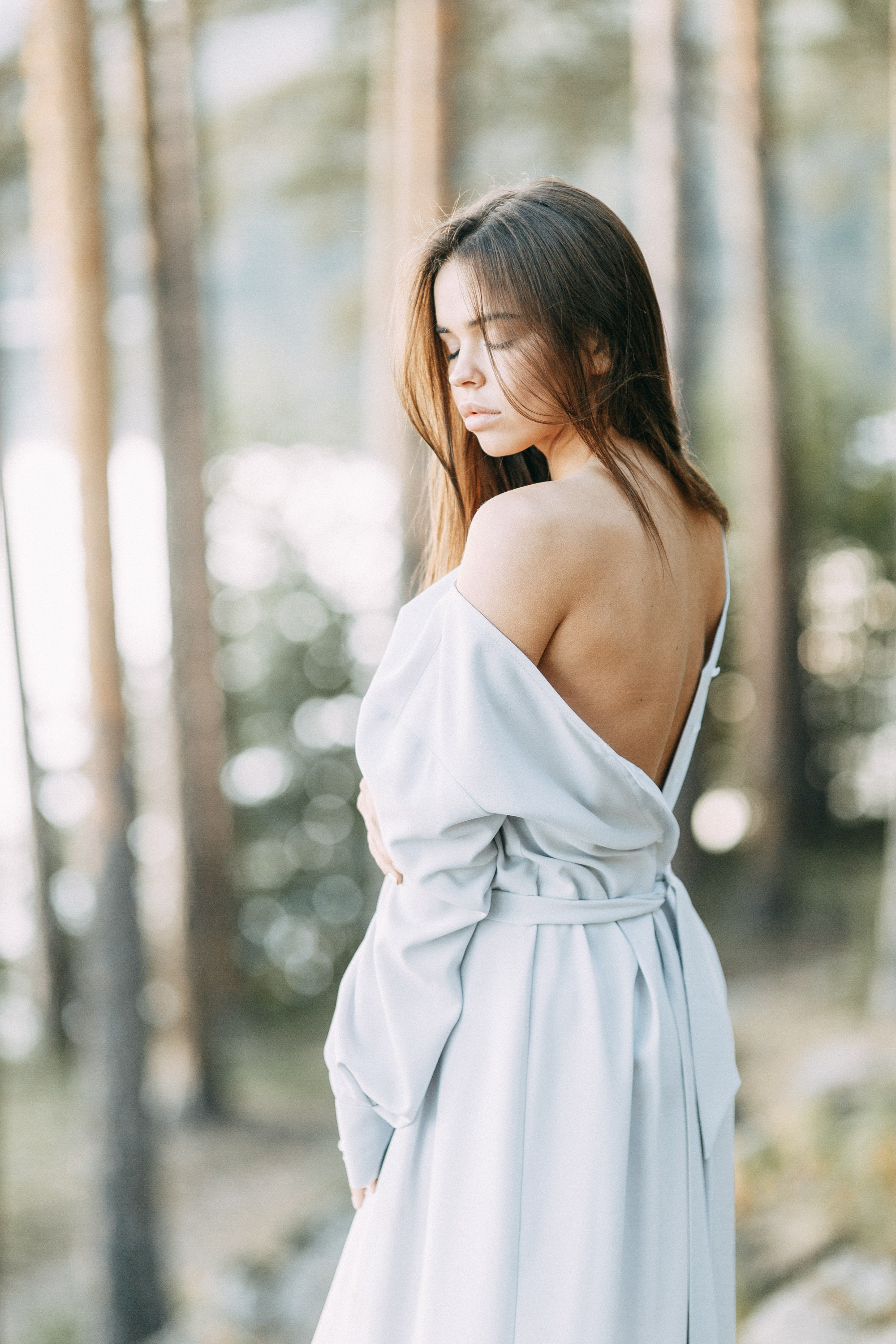 Закатная съемка на озере Тургояк