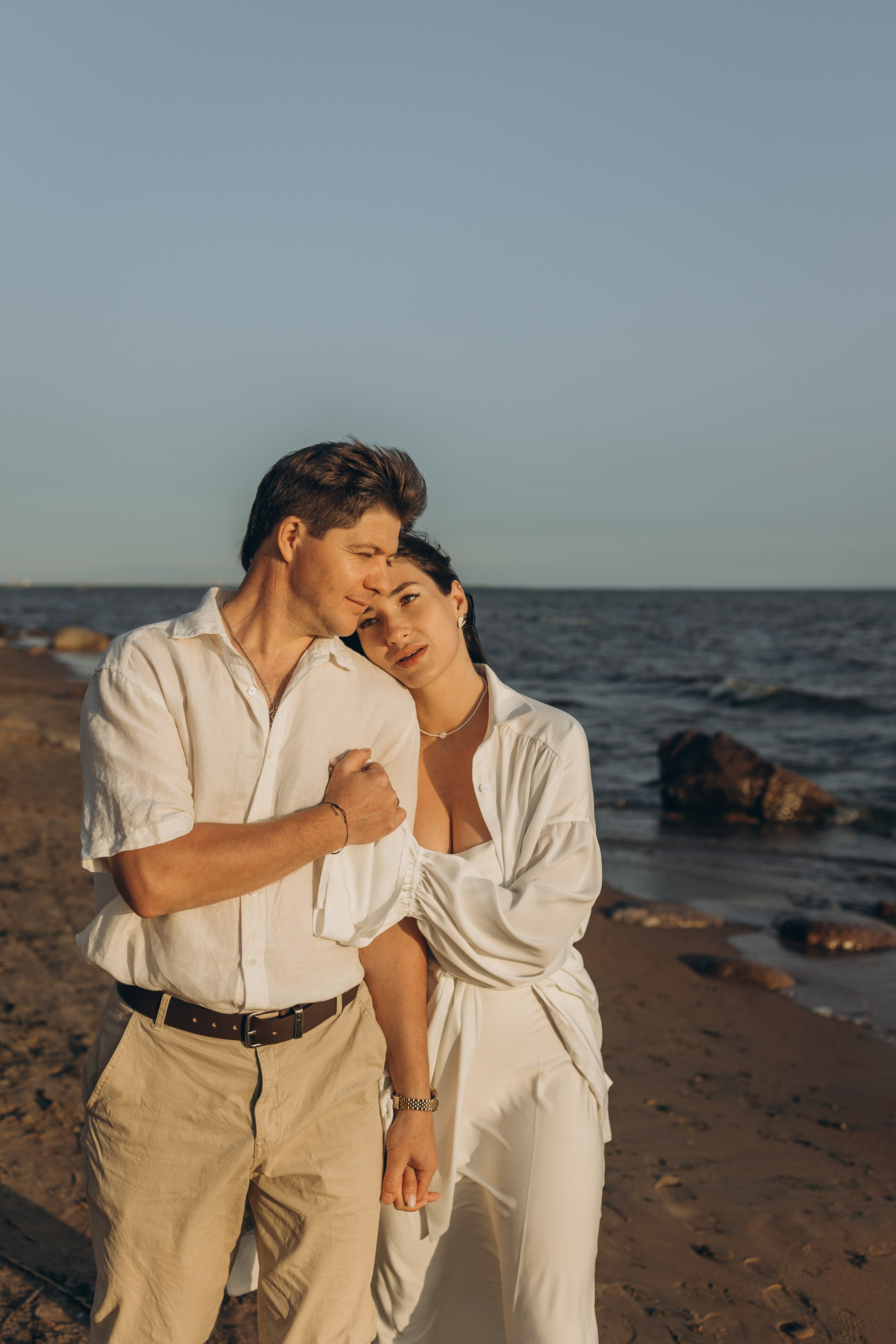 Эмилия, Дмитрий и Демид на Финском заливе. Семейный фотограф в Москве Виктория Ястребинская