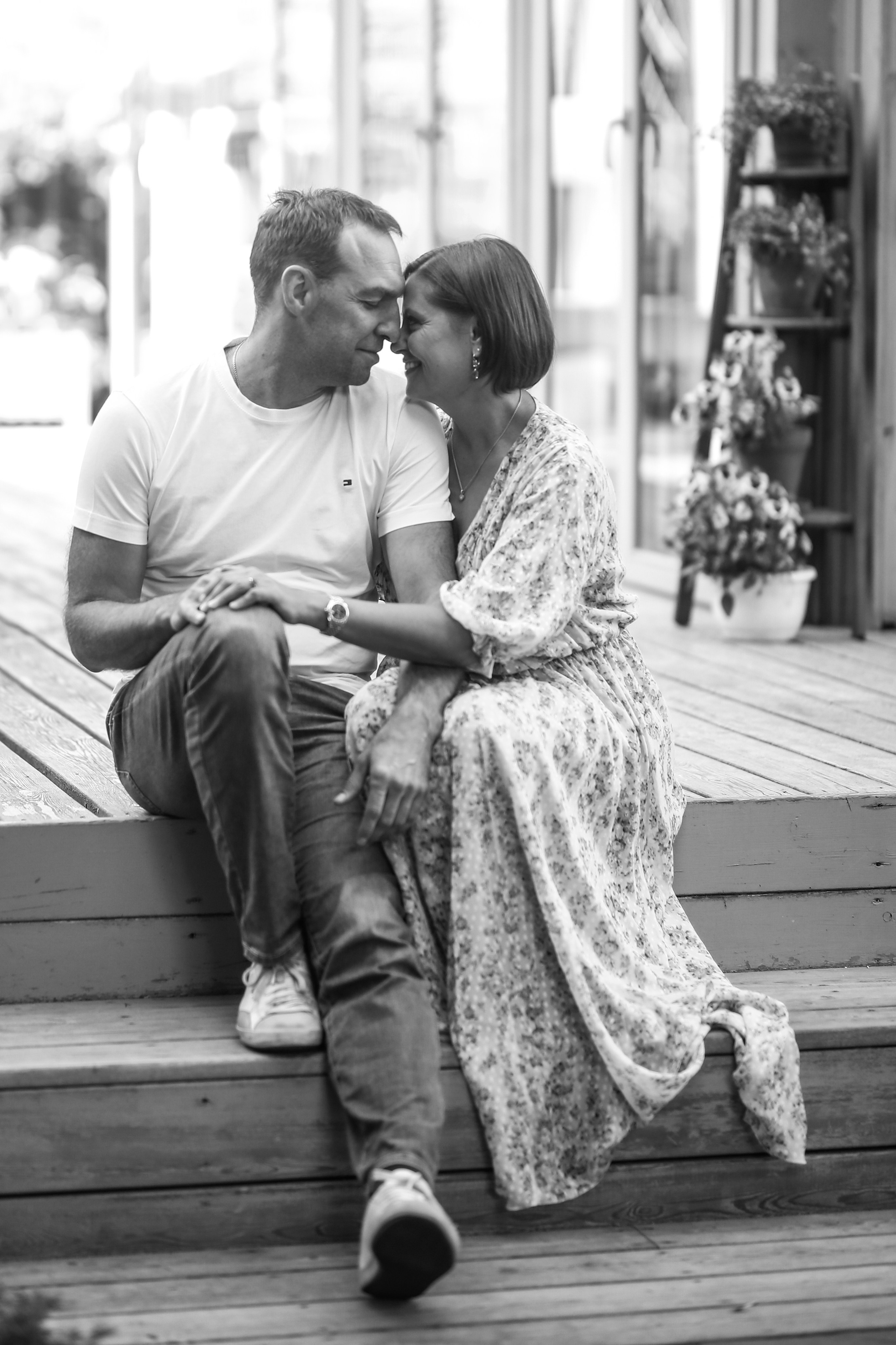 Юлия с семьей. Фотограф Анастасия Залевская