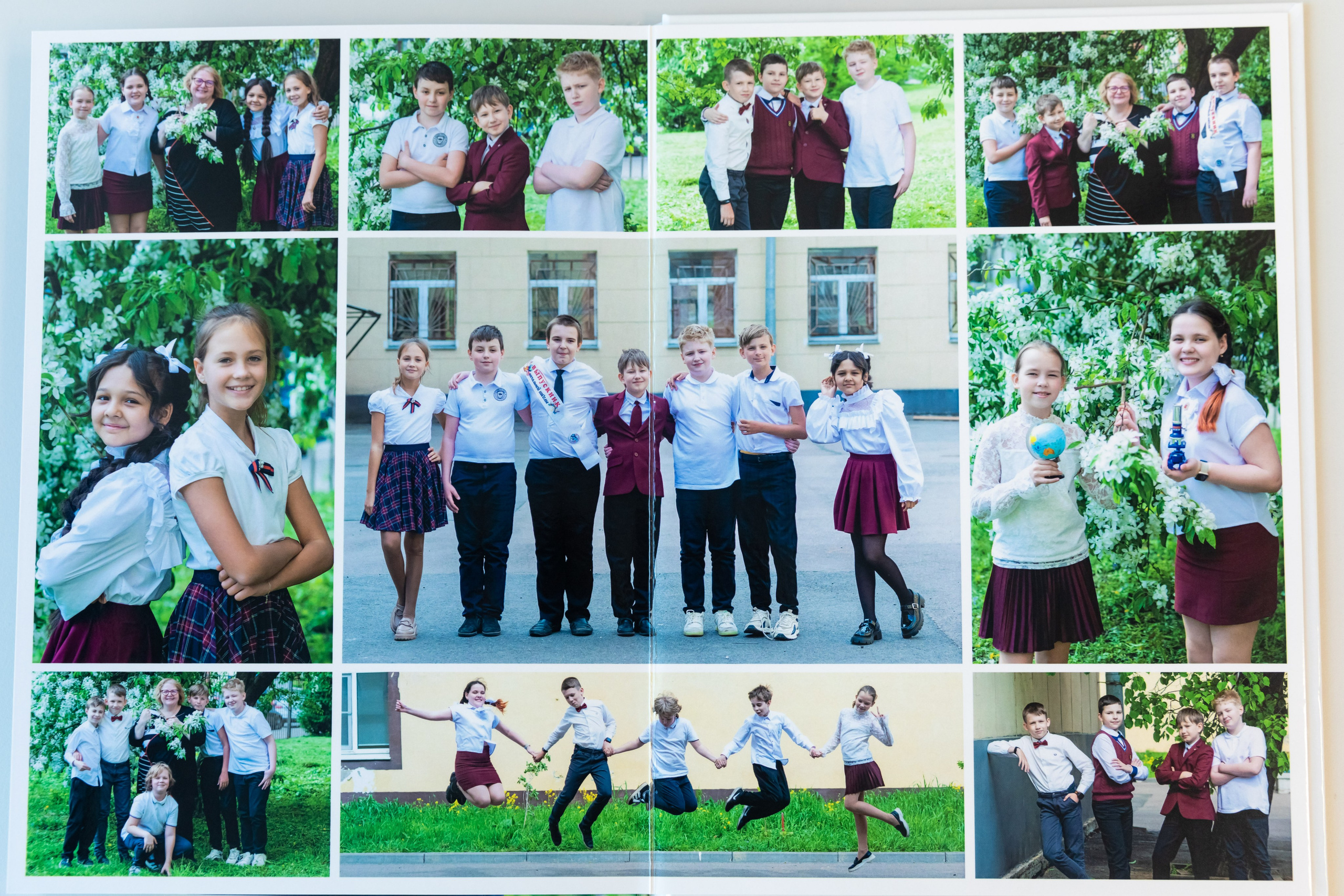 Примеры альбомов для школ и садиков. Главная