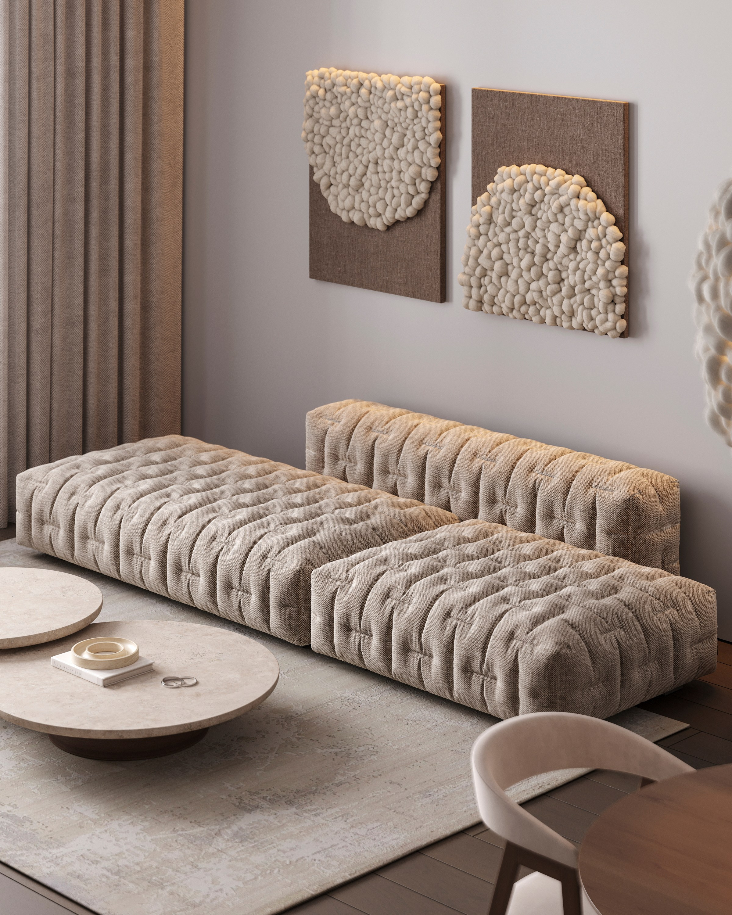 Interior Visualization by Valerie Stetyukevich