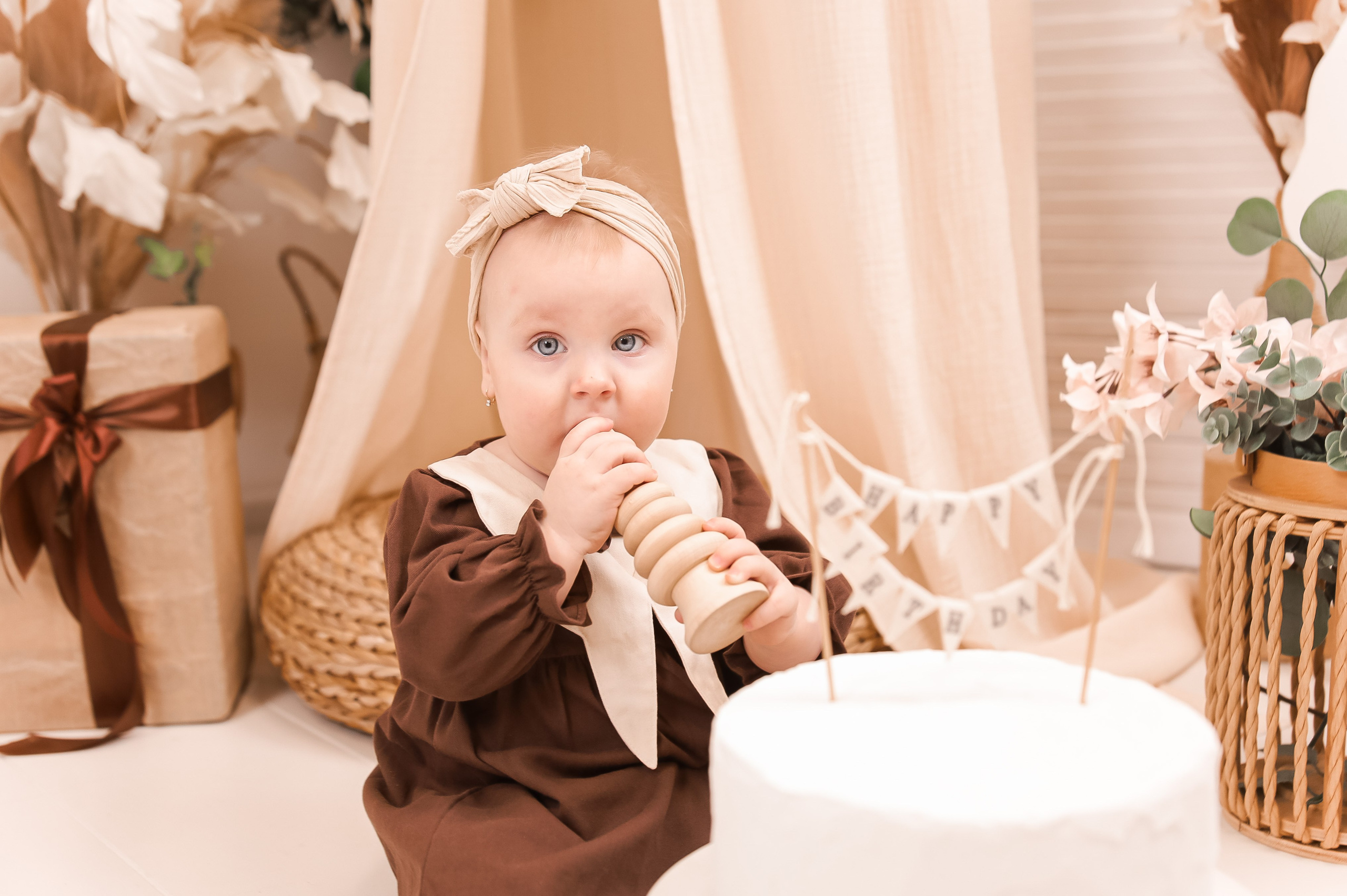 1й Годик Наташи. Детский и Семейный фотограф в Санкт-Петербурге. Детская Фотостудия «FAMILY STORY»
