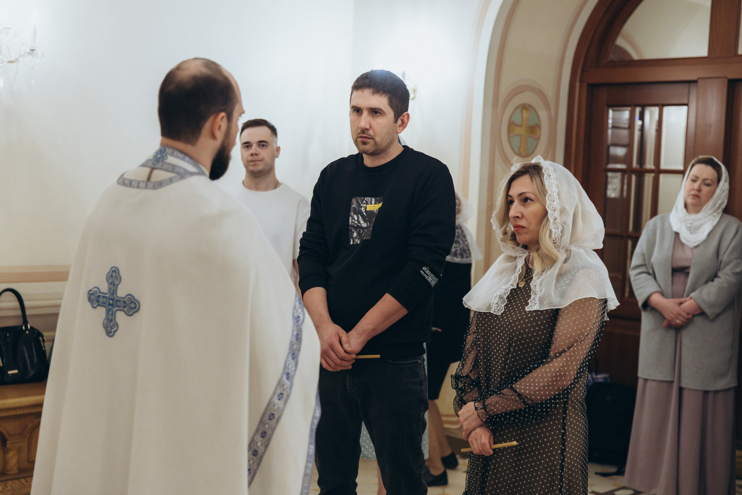 Крещение Павла. Фотограф на крещение в Рязани. Семейный фотограф