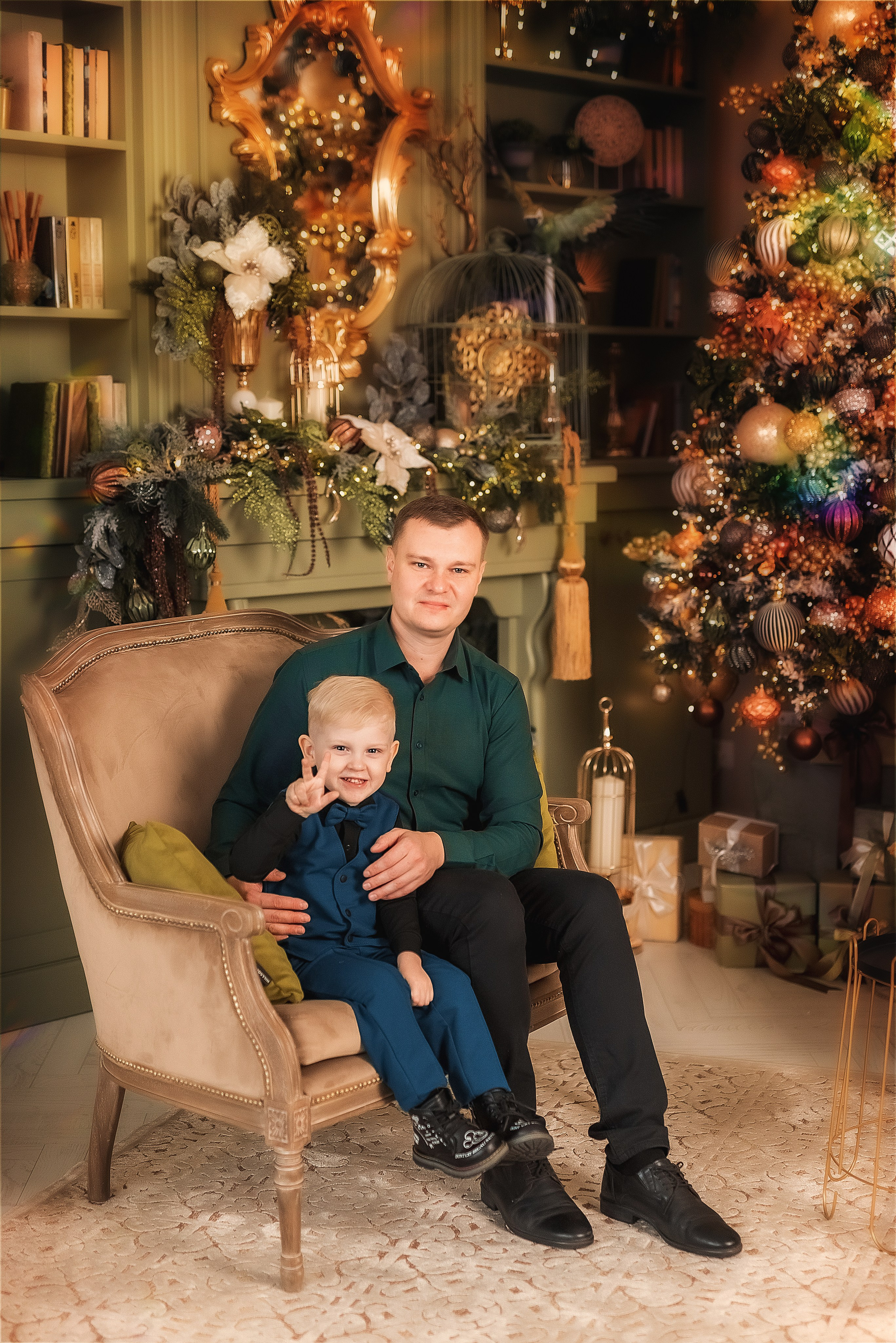 Новогодняя фотосессия. Семейный, детский фотограф в Воронеже Анна Никитина