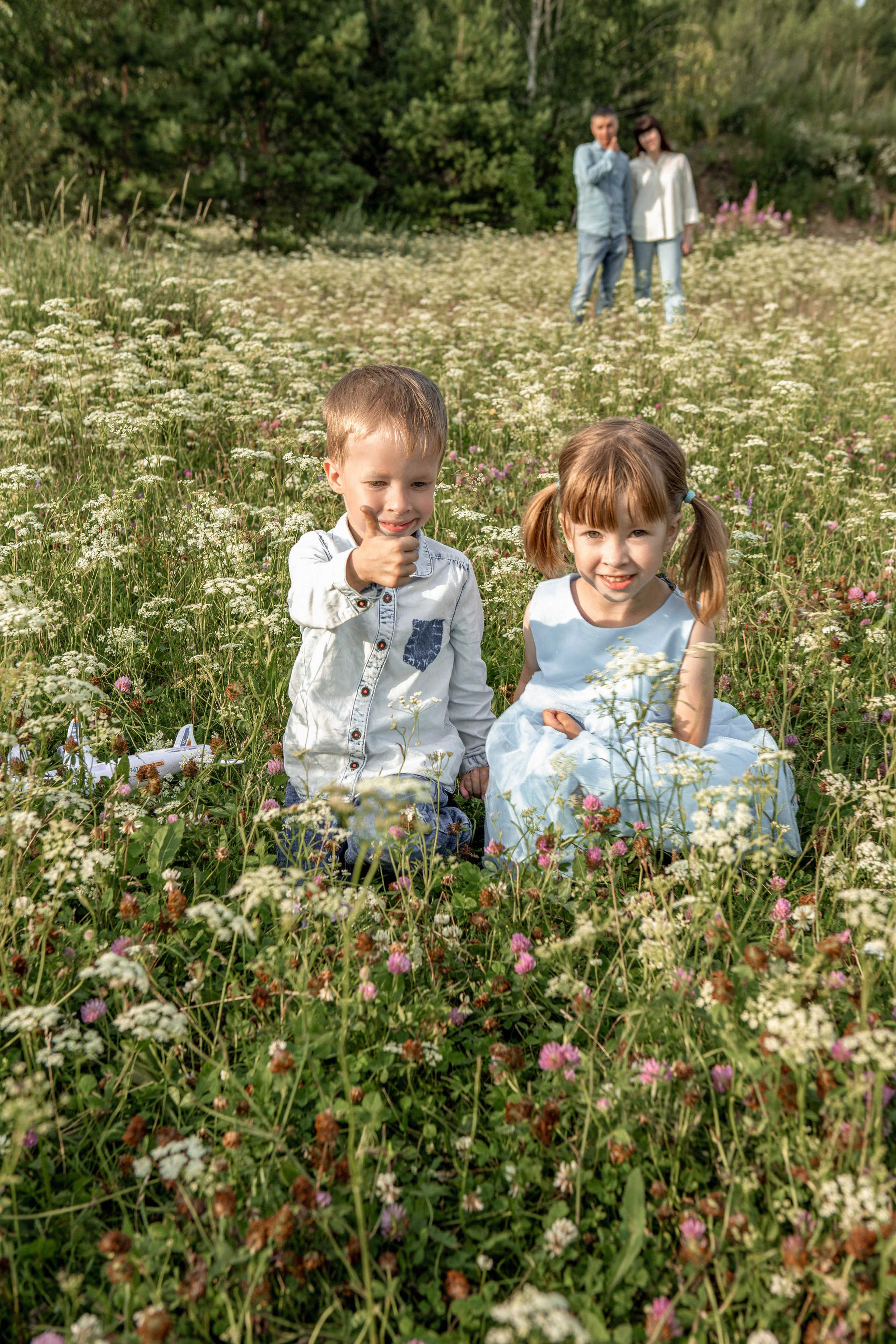 Игры в поле. Фотограф Екатерина Голицына