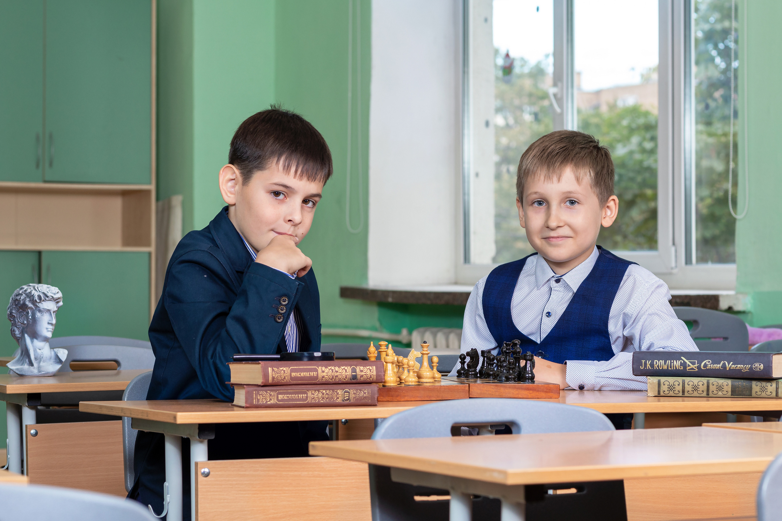 Групповые и сюжетные фотографии в школе