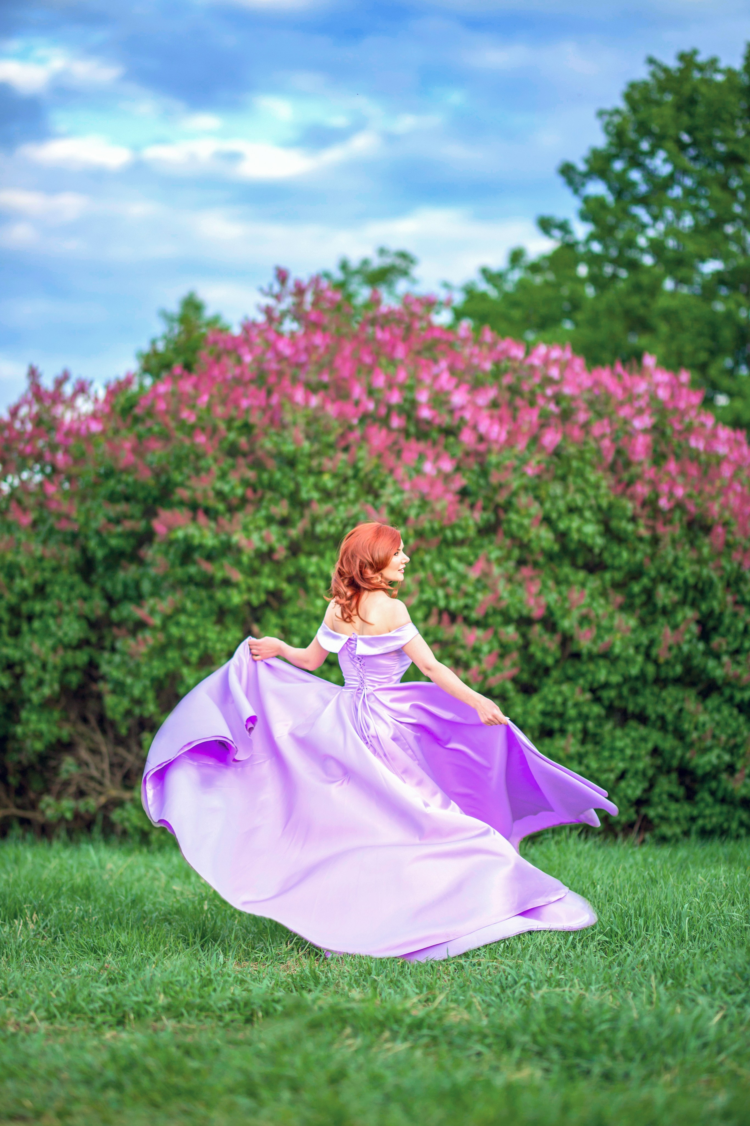 Съемки в ЦВЕТЕНИИ. Фотограф Алина Лебедь