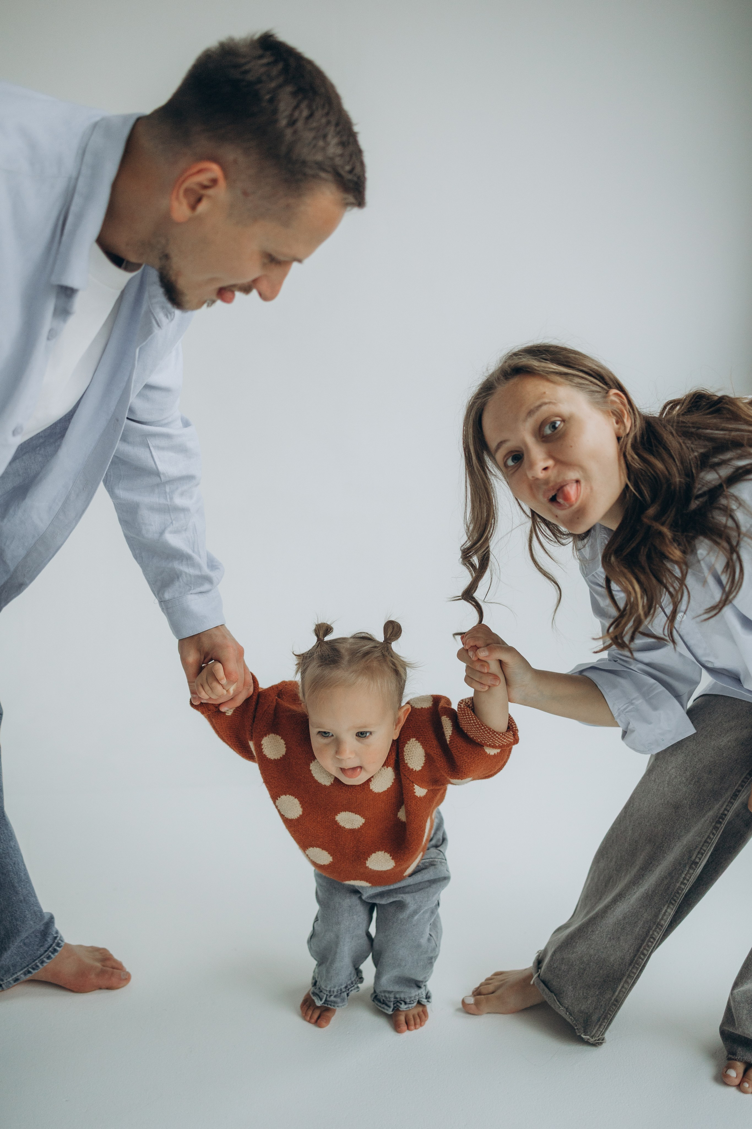 Анна, Сергей и София. Семейный фотограф в Москве Виктория Ястребинская
