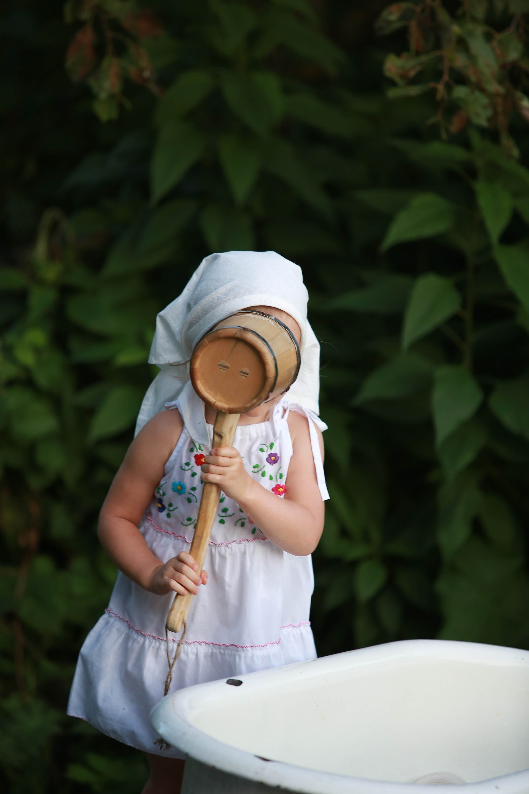 Проект «Ретро стирка на реке». Семейный и детский фотограф в Москве Мария Быкова