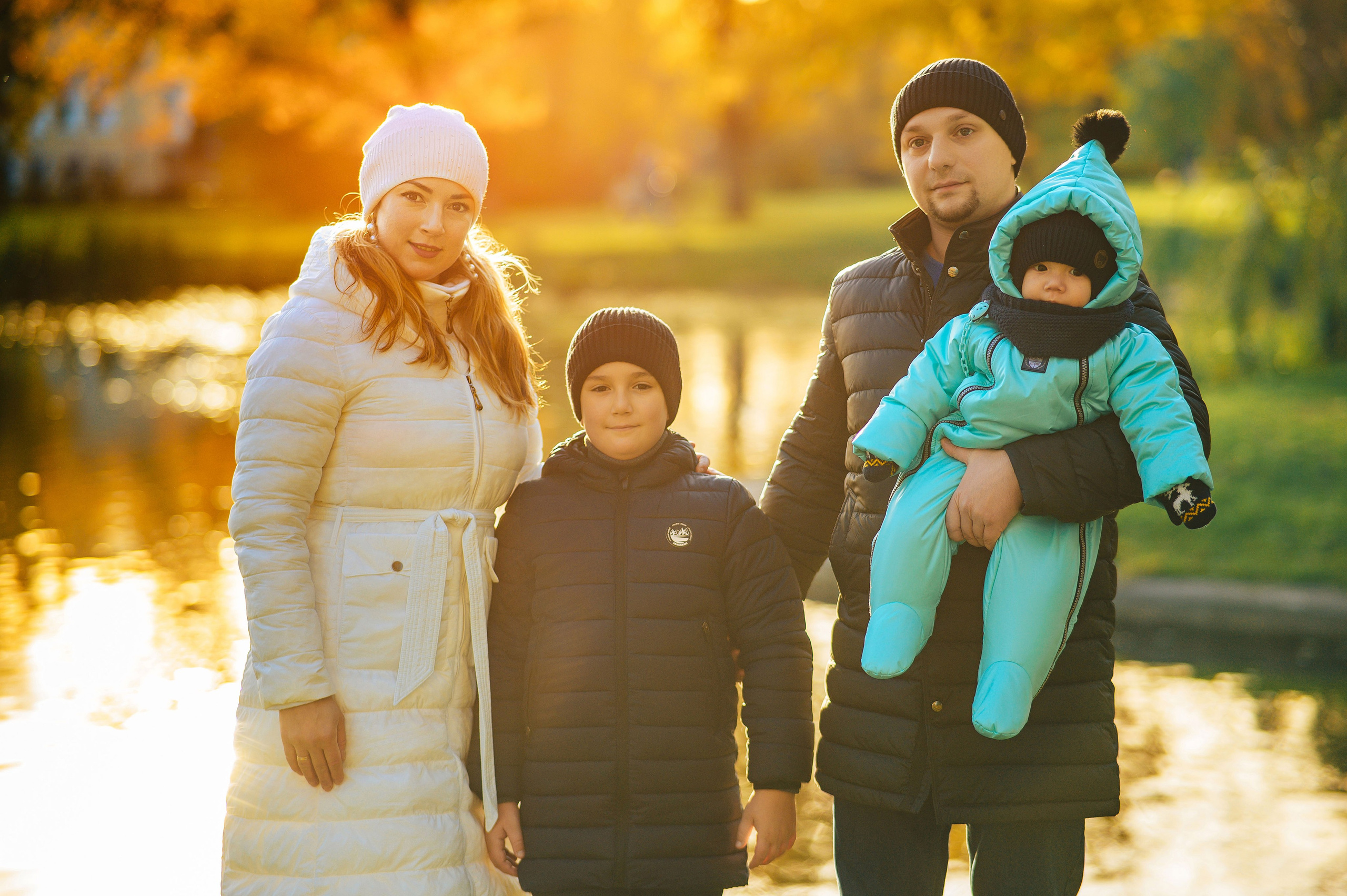 Осенняя съемка для семьи в Санкт-Петербурге. Семейный и свадебный фотограф в Санкт-Петербурге Гришин Юрий