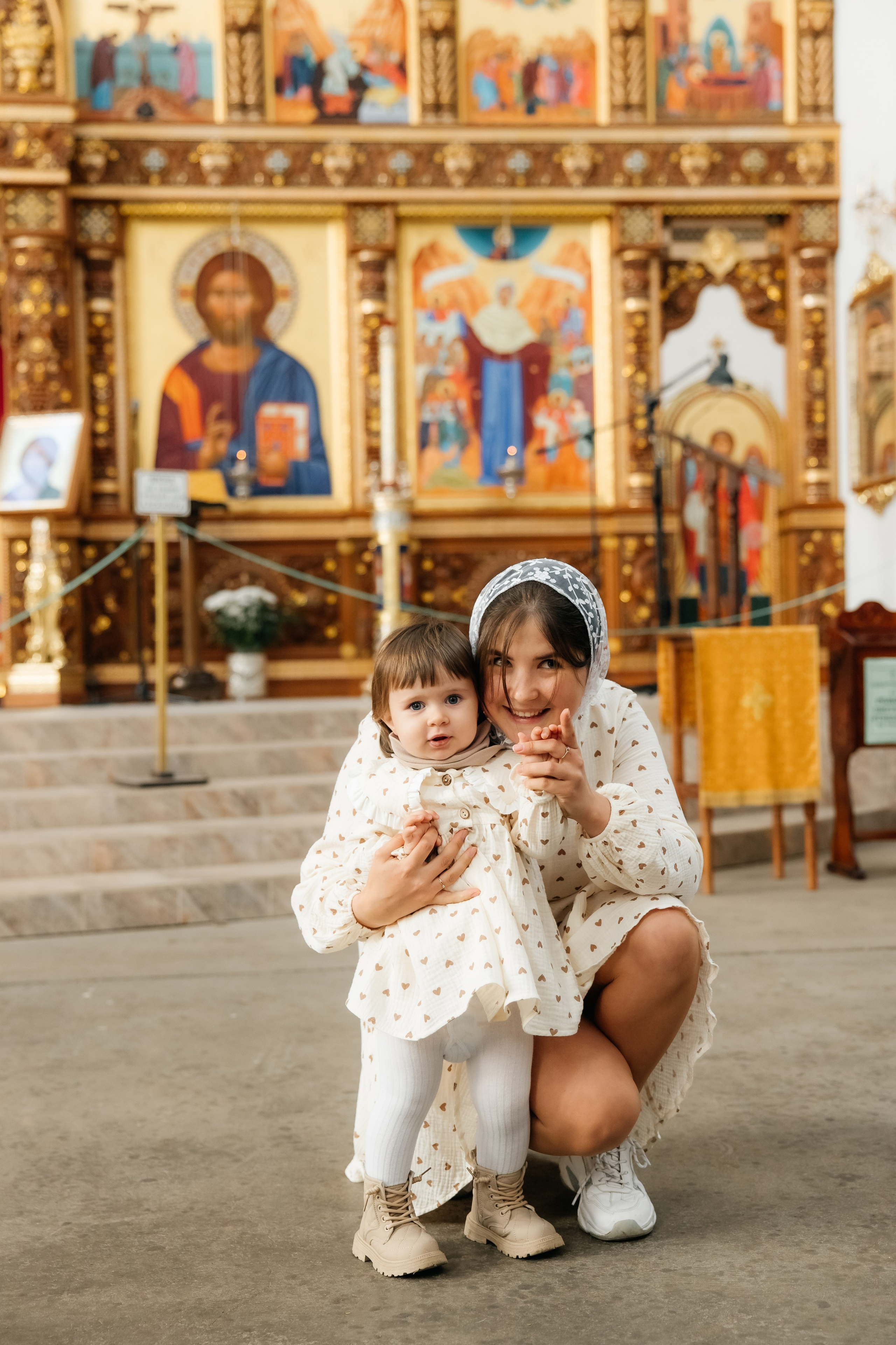 Крещение Мирославы. Храм иконы Божьей Матери «Всех скорбящих Радость». Фотограф ВИКА МЕДУЗА