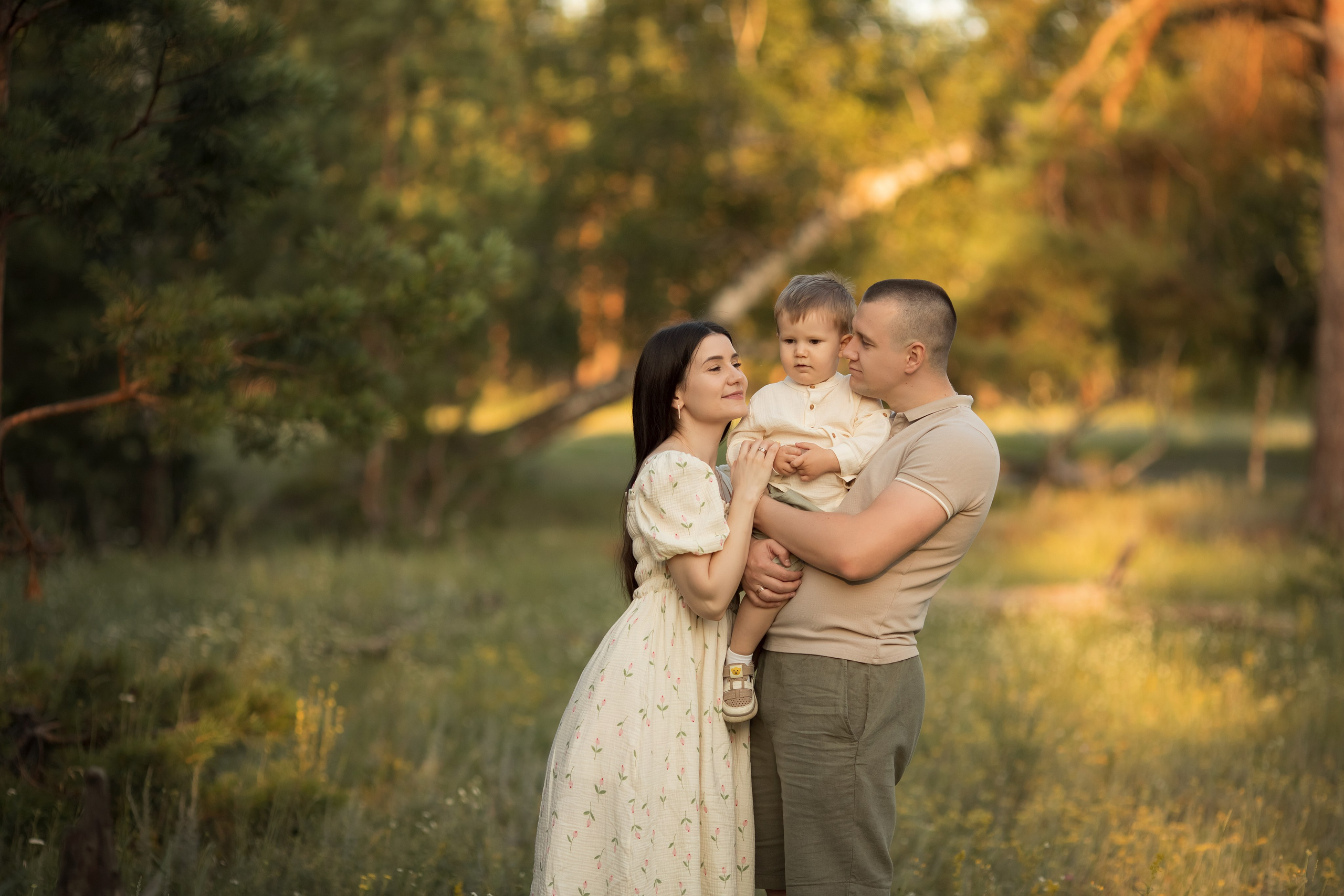 Солнечный лес. Семейный и детский фотограф в Саратове Полина Коткина