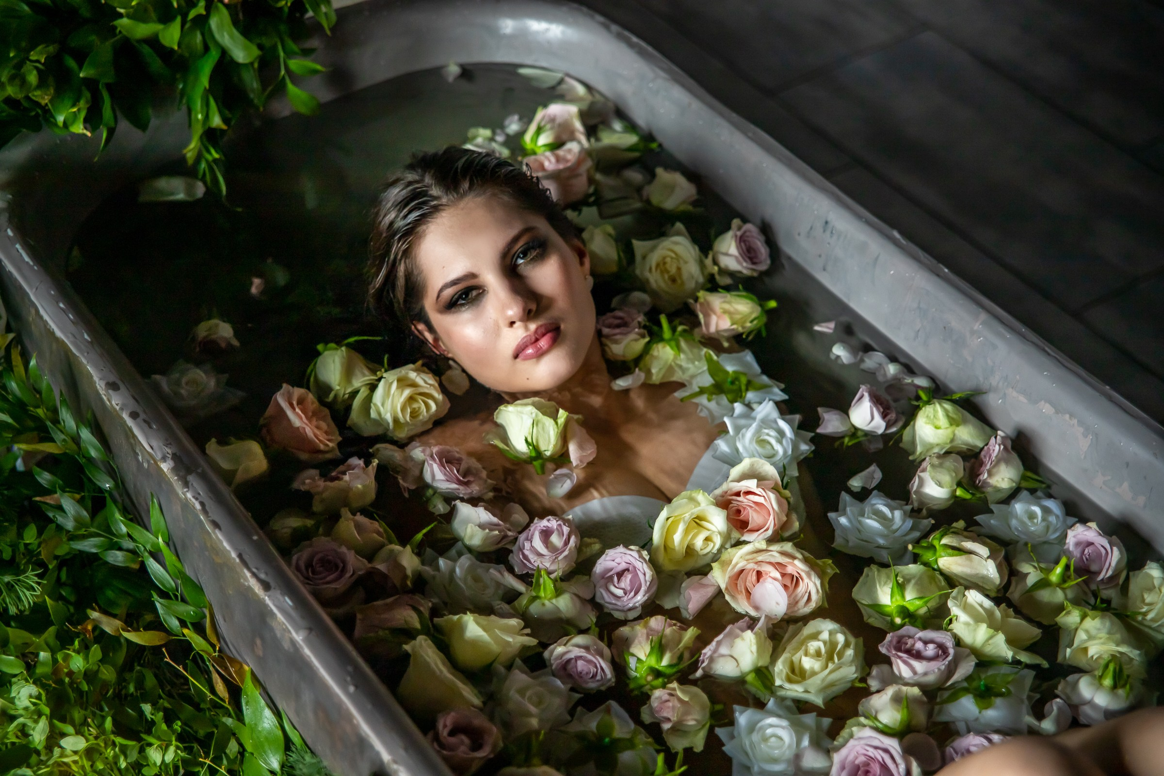 Портрет в студии. Индивидуальная фотосессия. Фотограф Галина Трухина